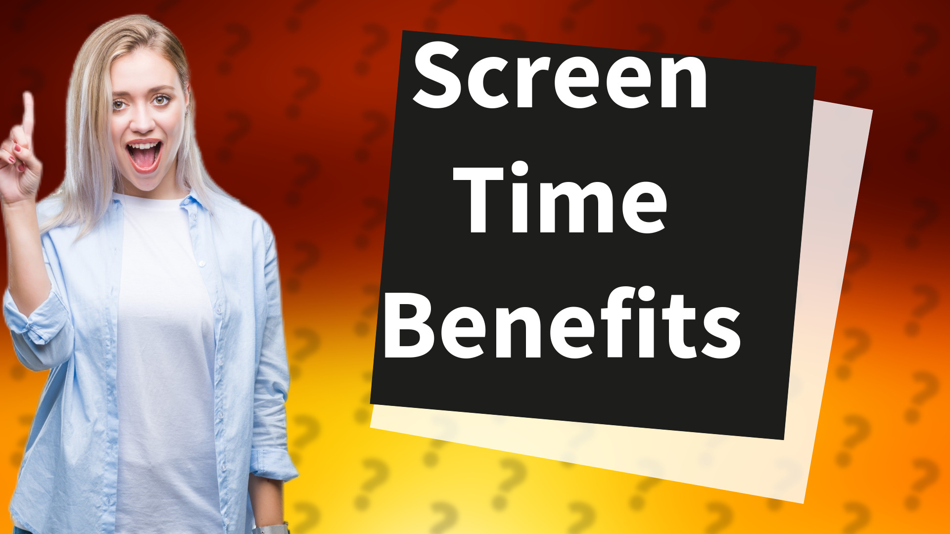 Screen Time Benefits