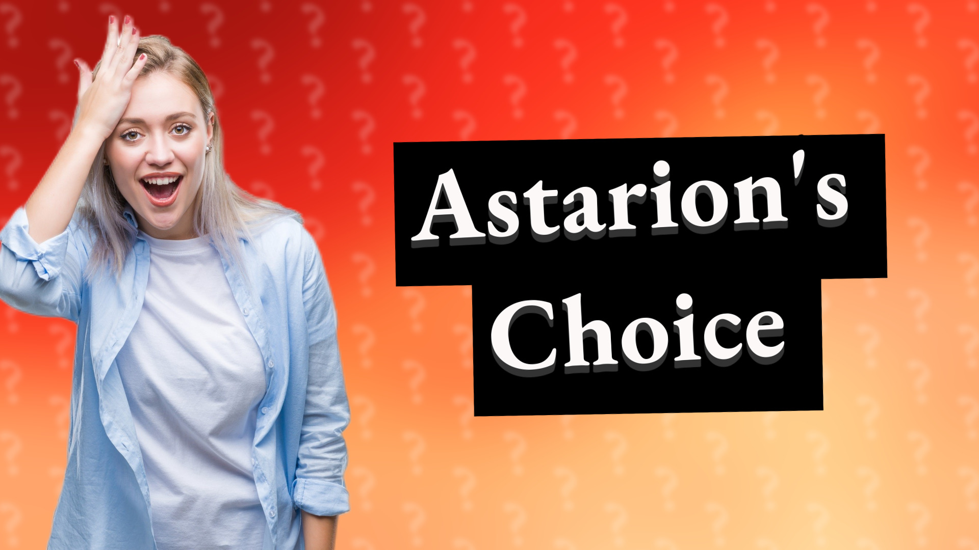 Astarion's Choice