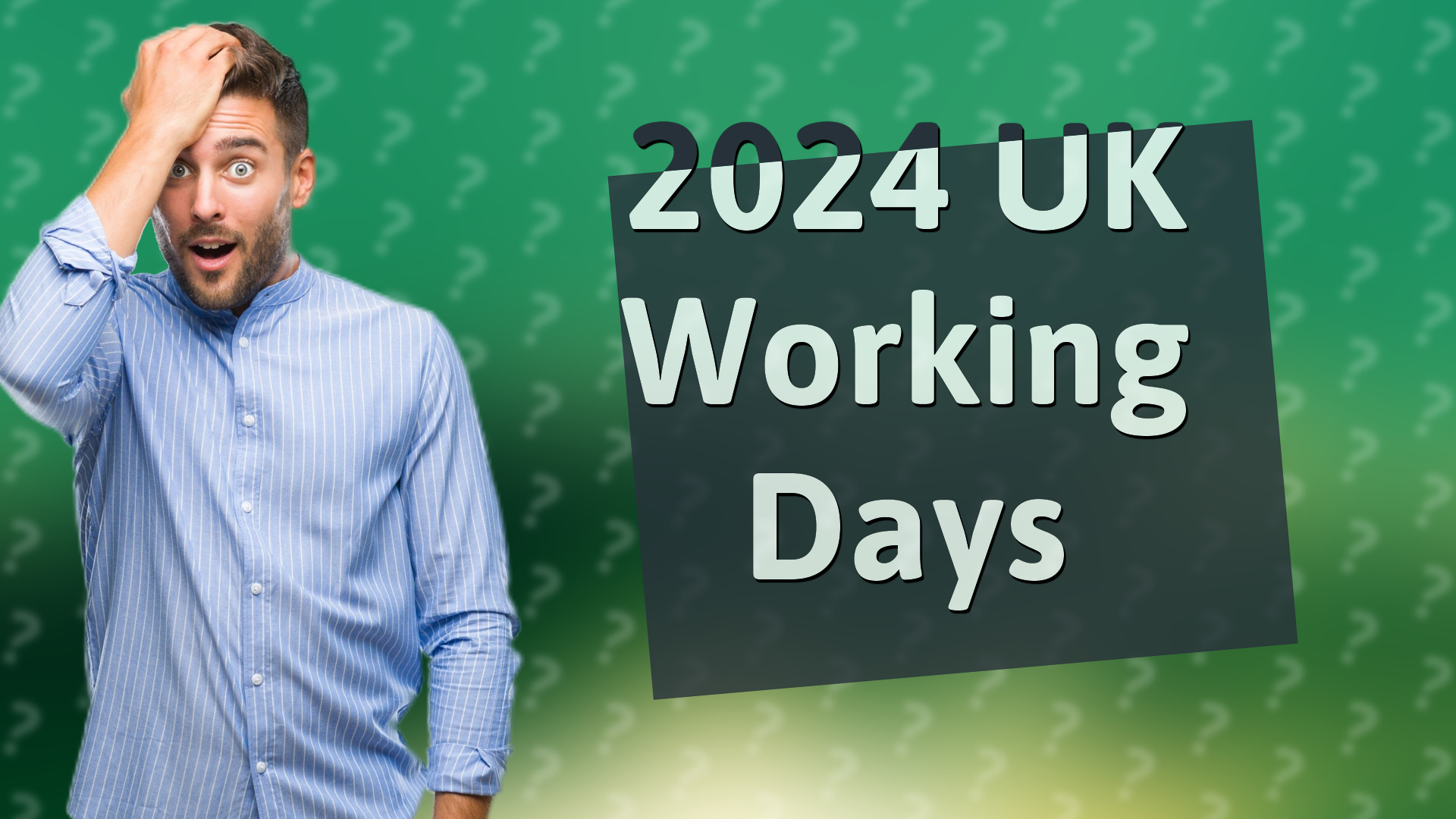 2024 UK Working Days