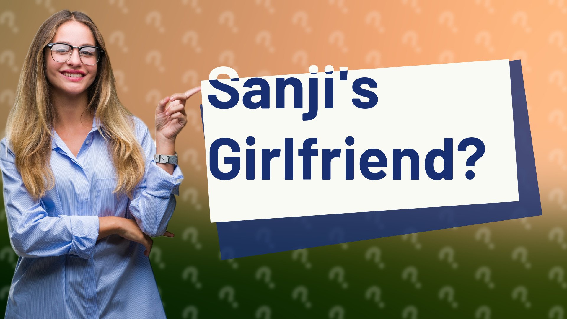 Sanji's Girlfriend?