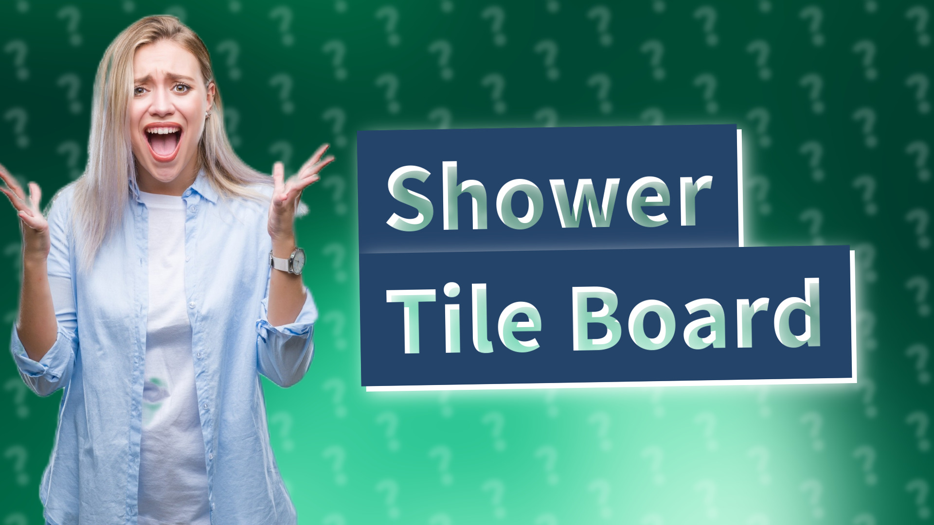 Shower Tile Board
