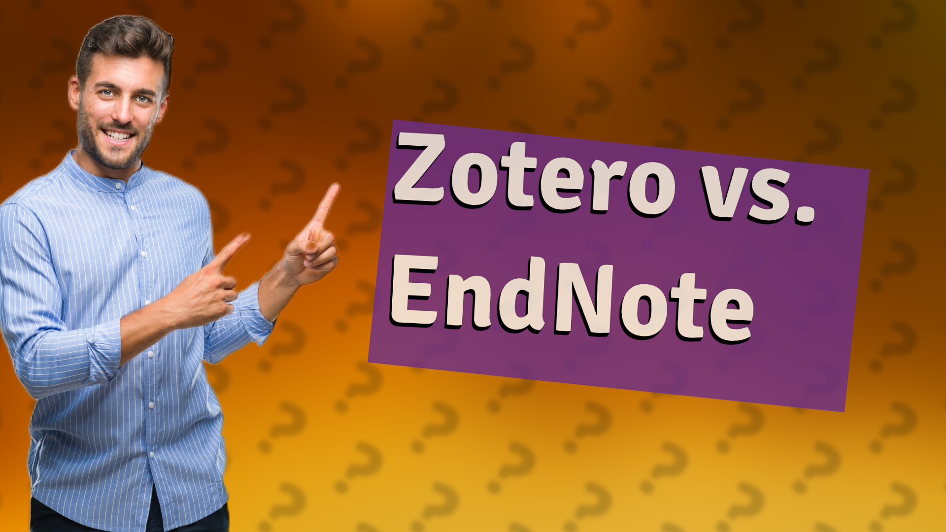 Zotero vs. EndNote