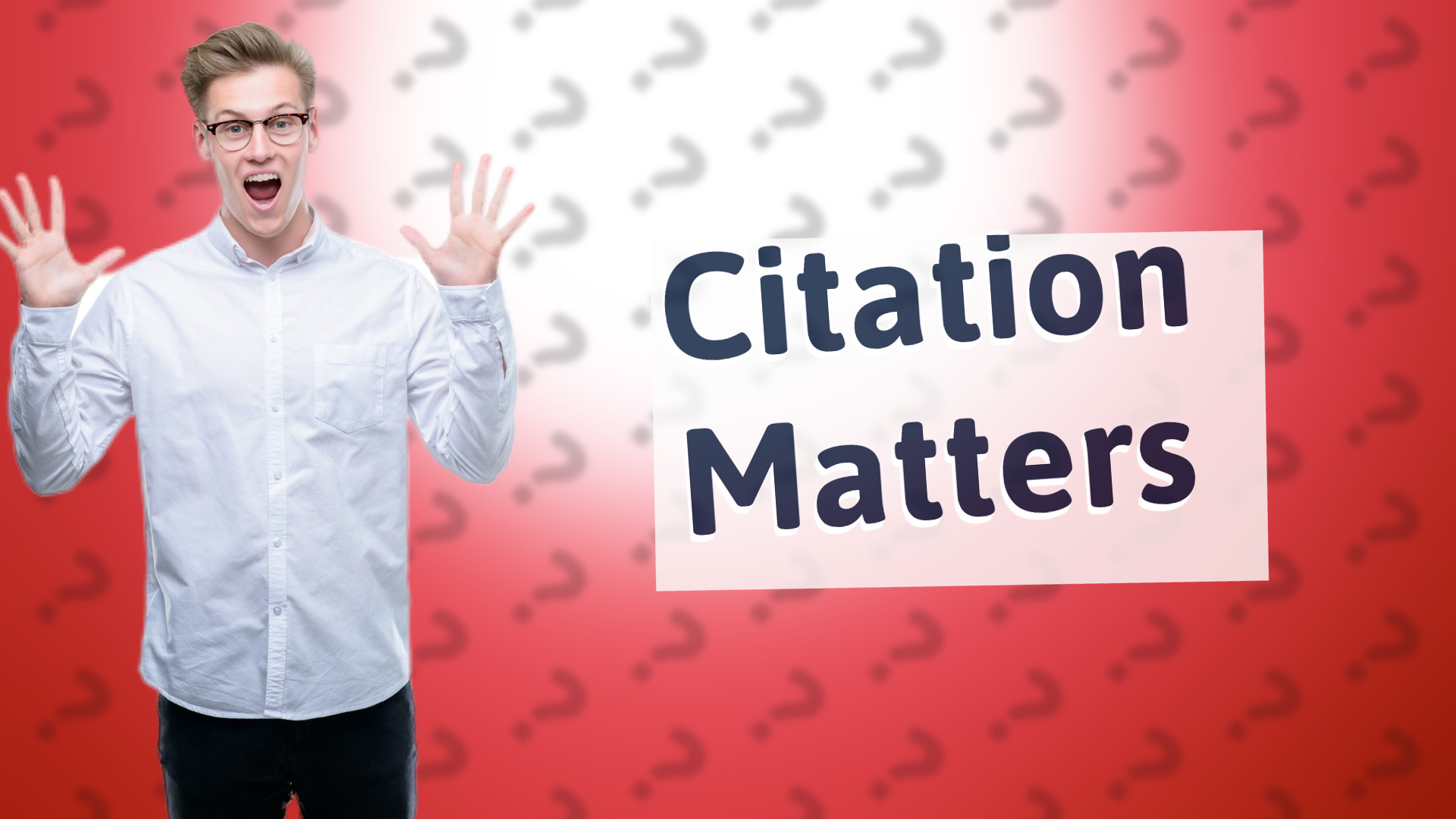 Citation Matters
