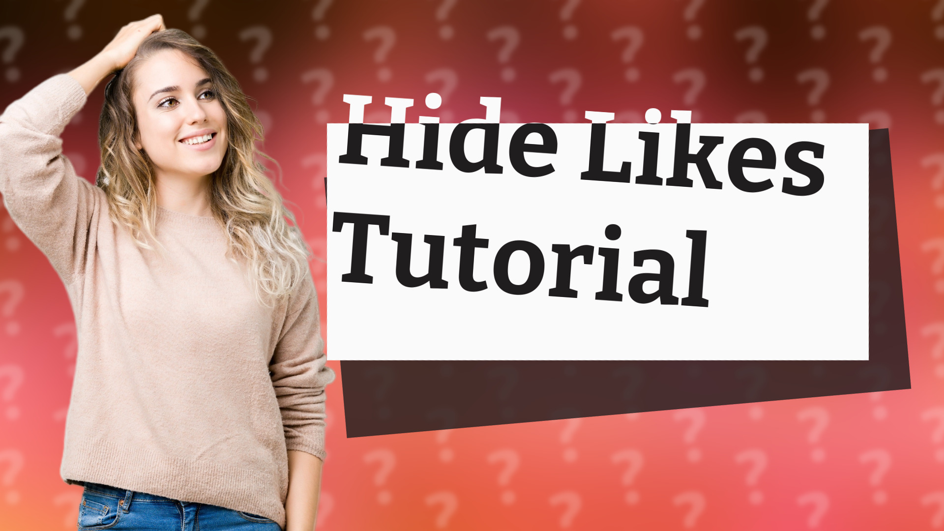 Hide Likes Tutorial