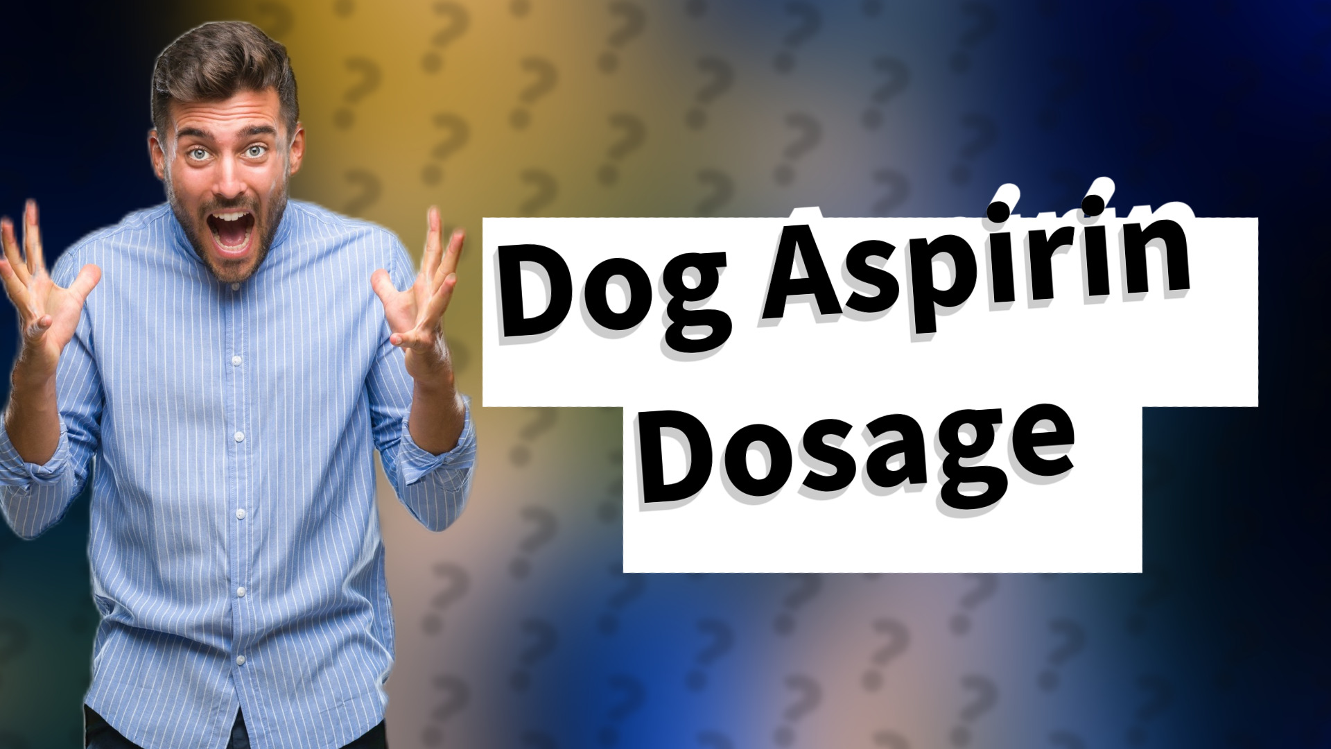 Dog Aspirin Dosage