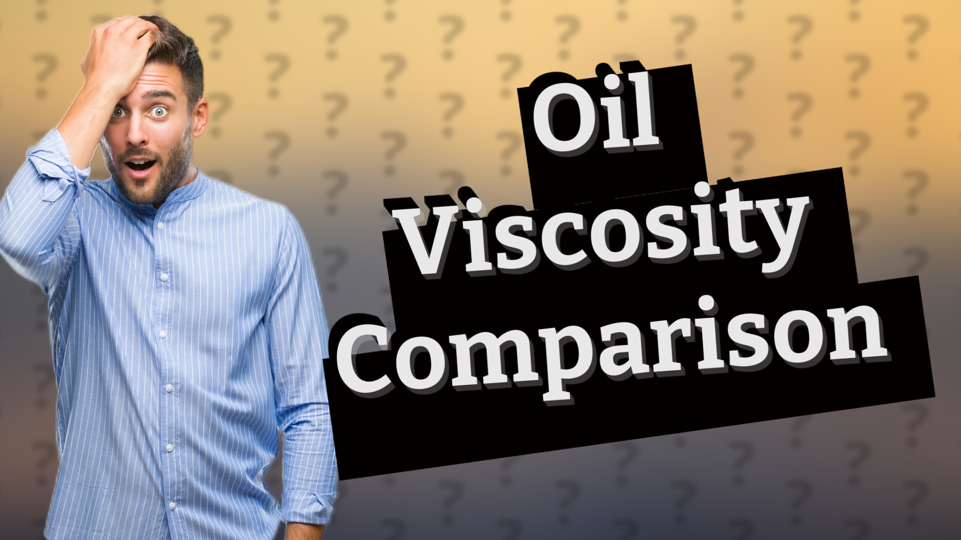 Oil Viscosity Comparison