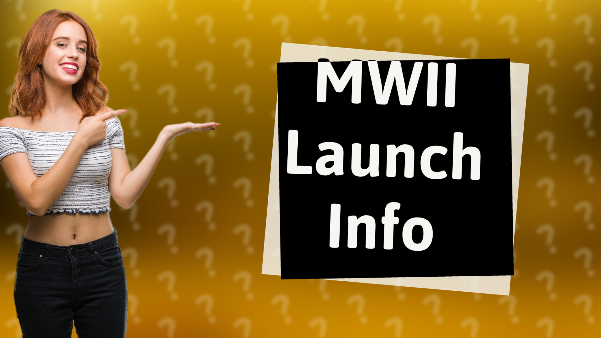 MWII Launch Info