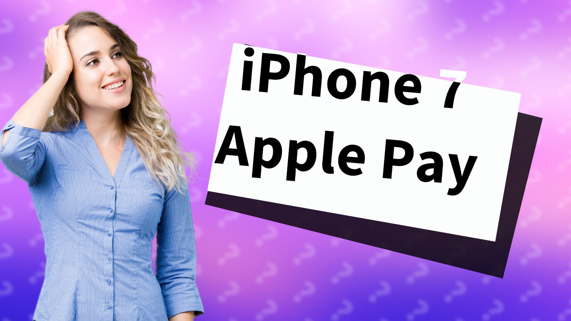 iPhone 7 Apple Pay
