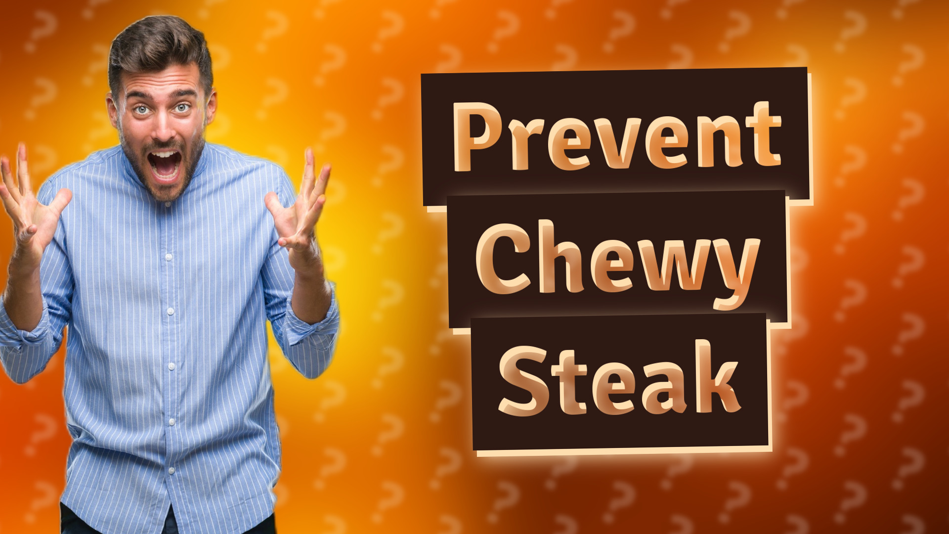 Prevent Chewy Steak