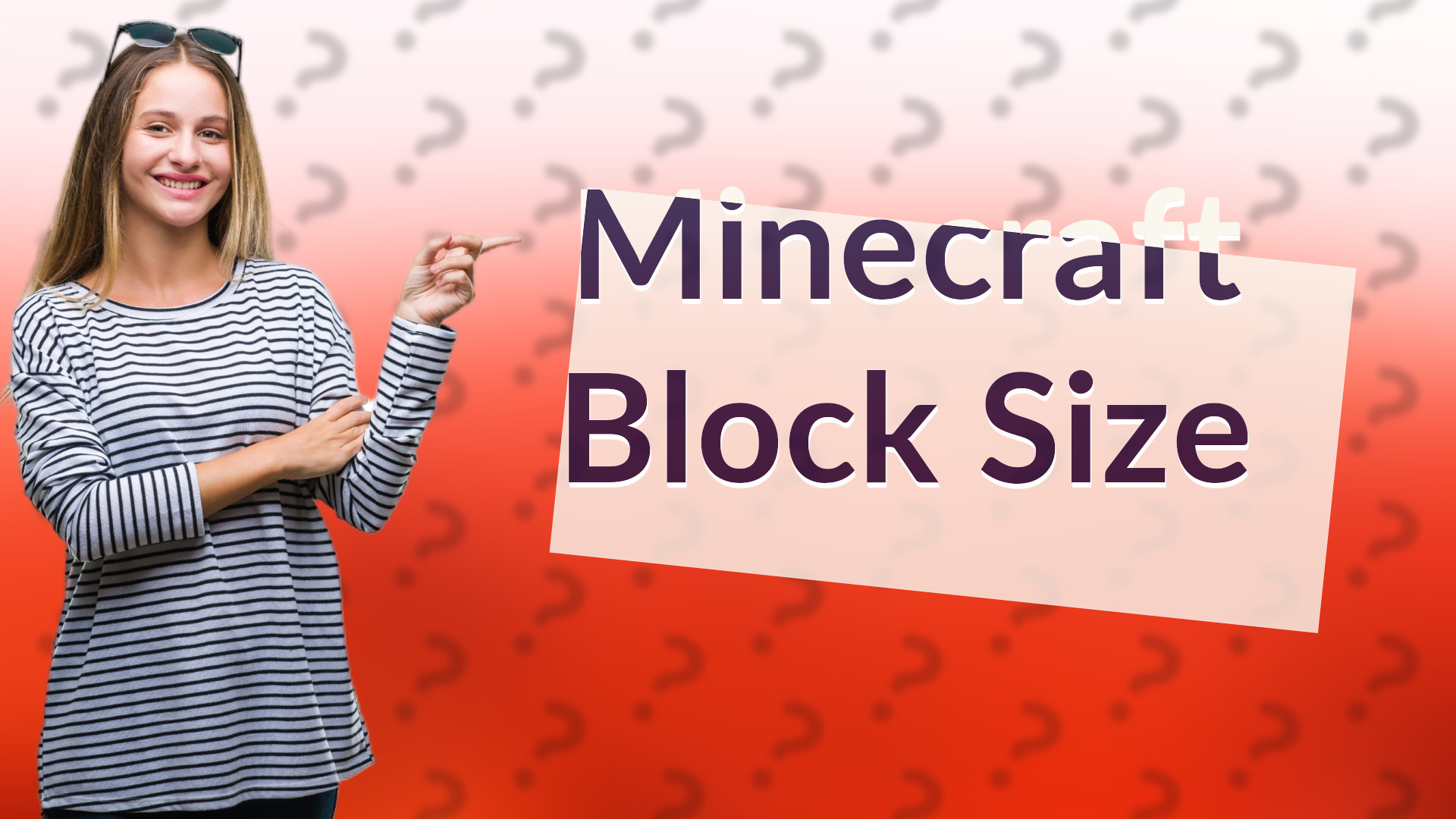 Minecraft Block Size