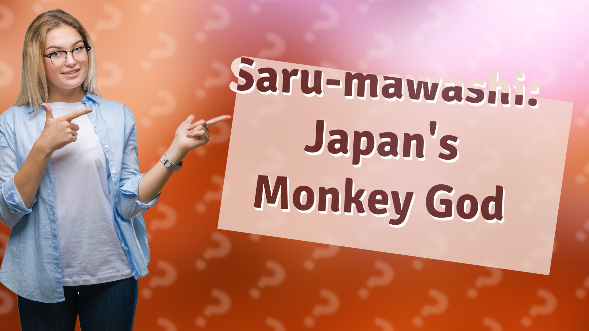 Saru-mawashi: Japan's Monkey God