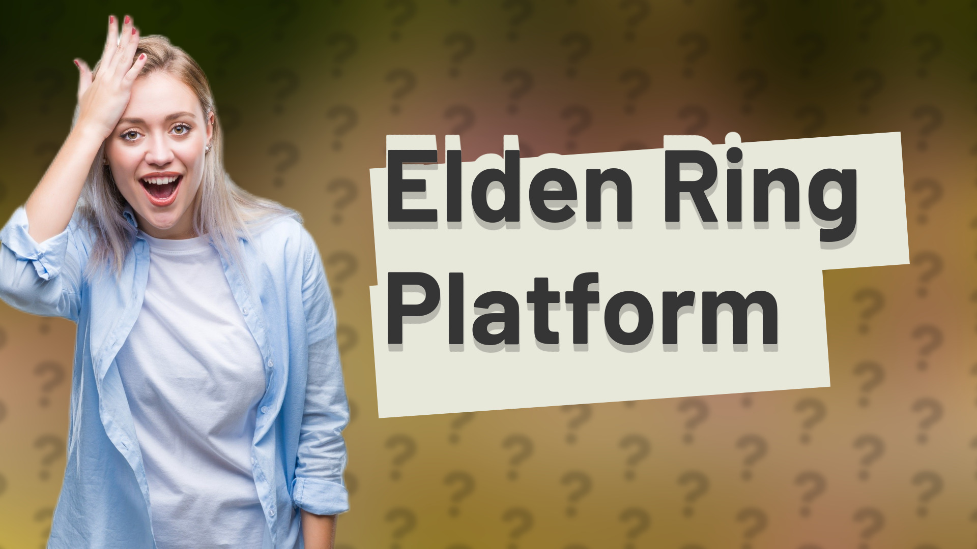Elden Ring Platform