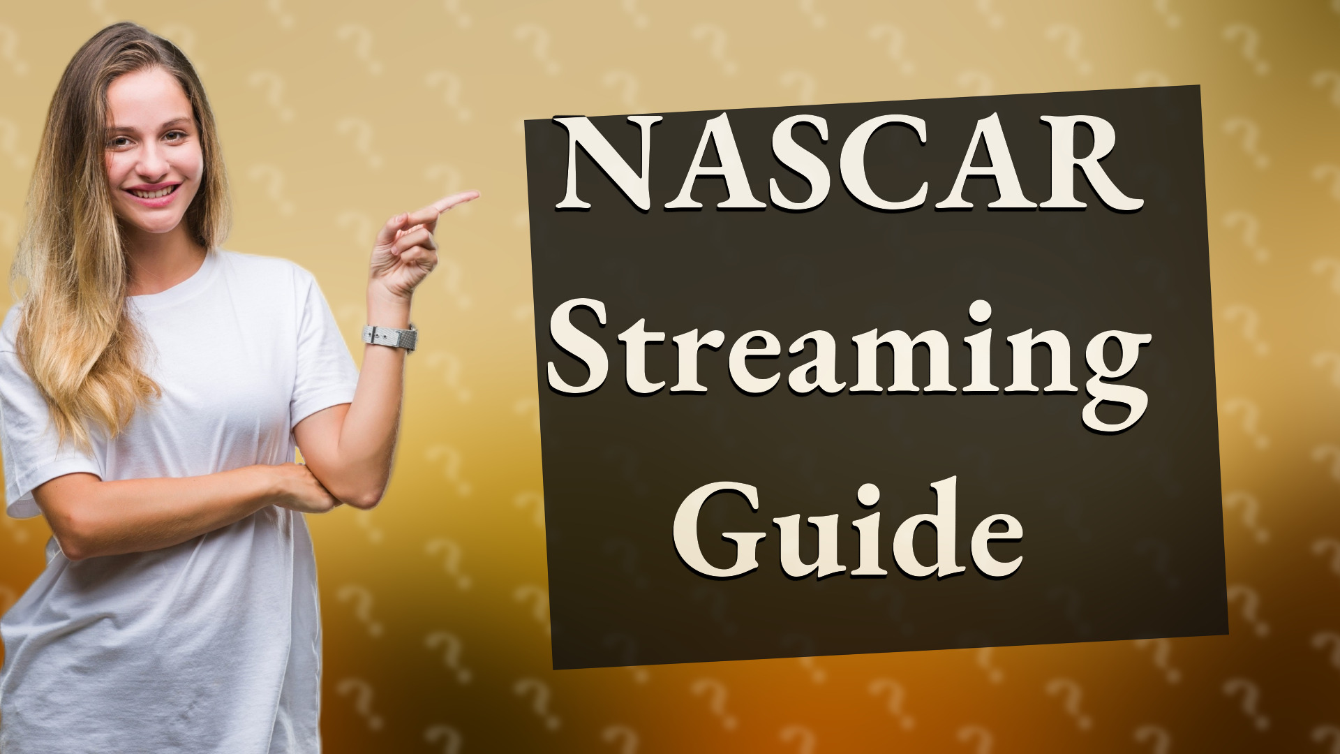 NASCAR Streaming Guide
