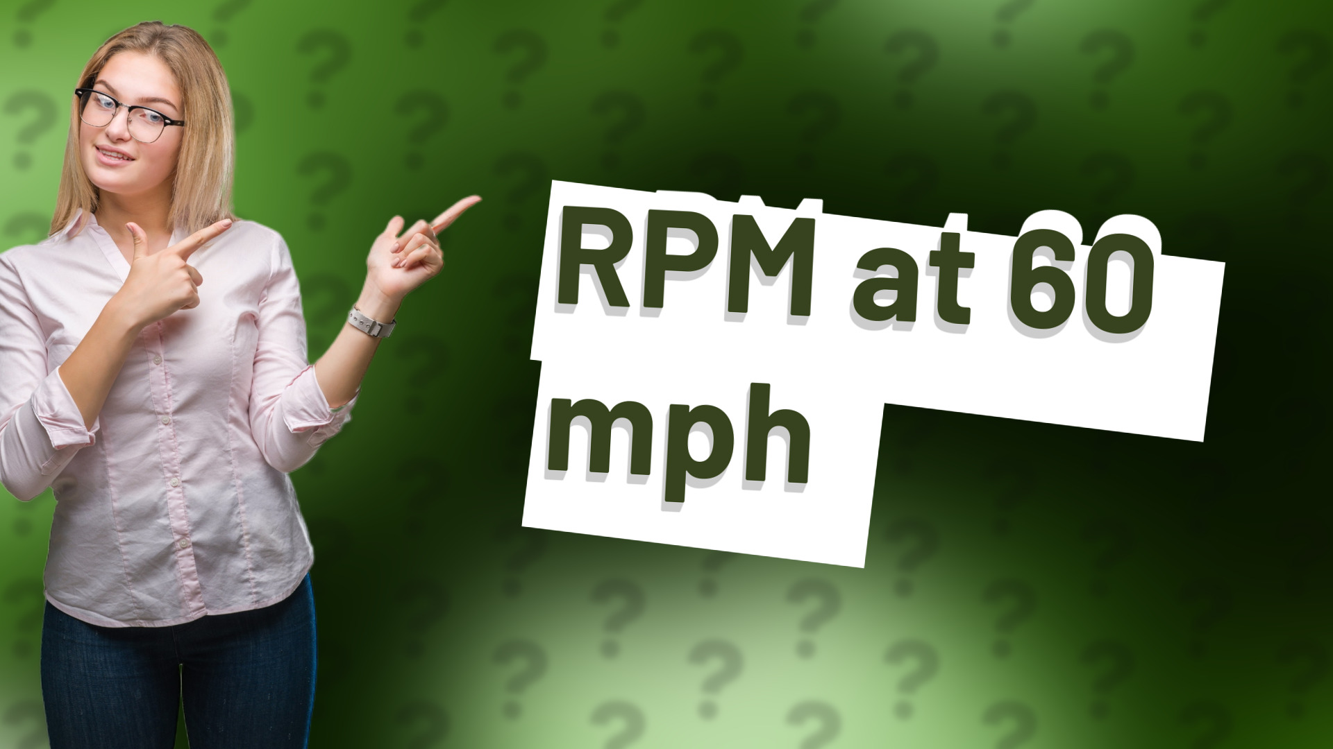 RPM at 60 mph