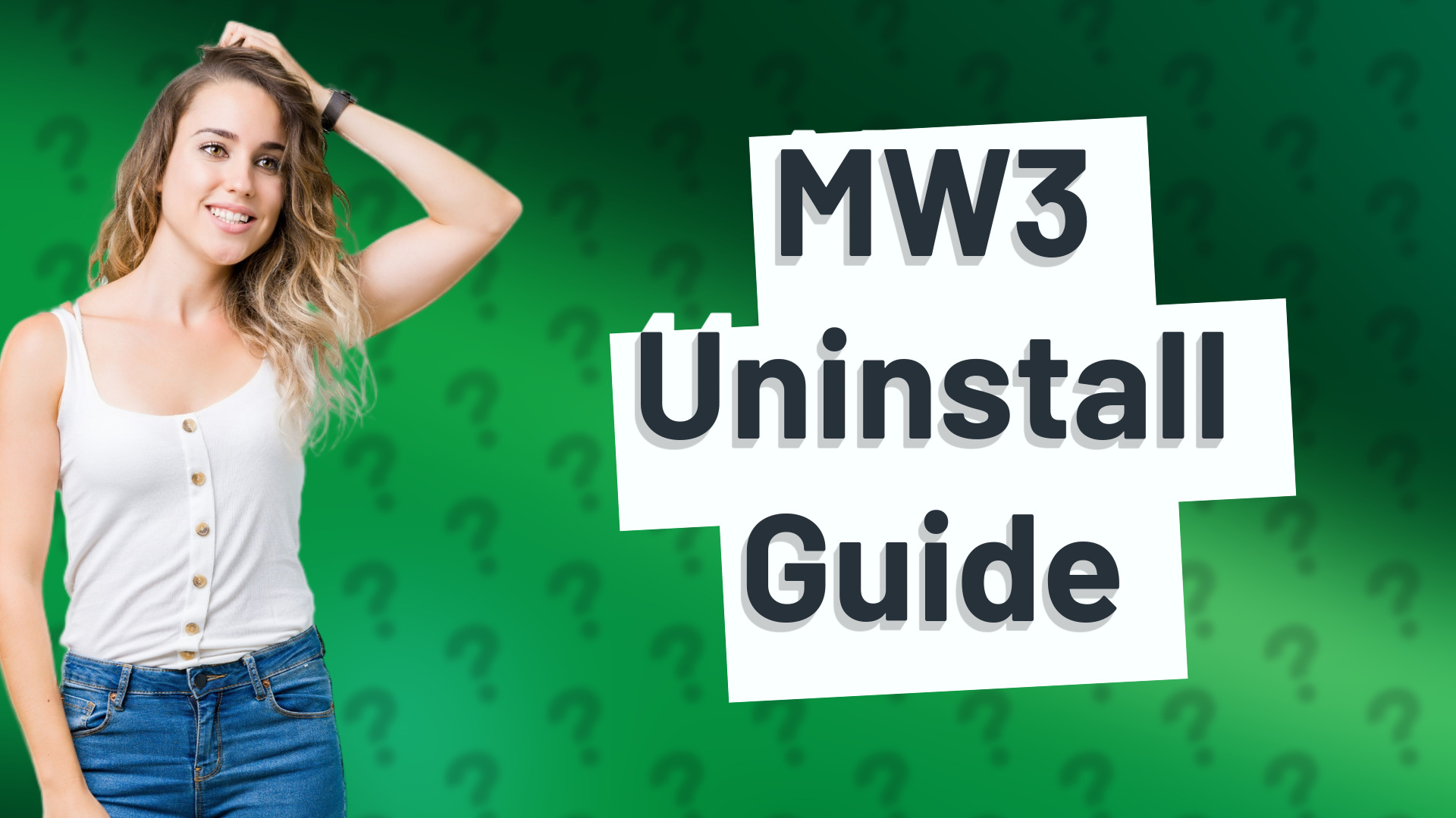 MW3 Uninstall Guide