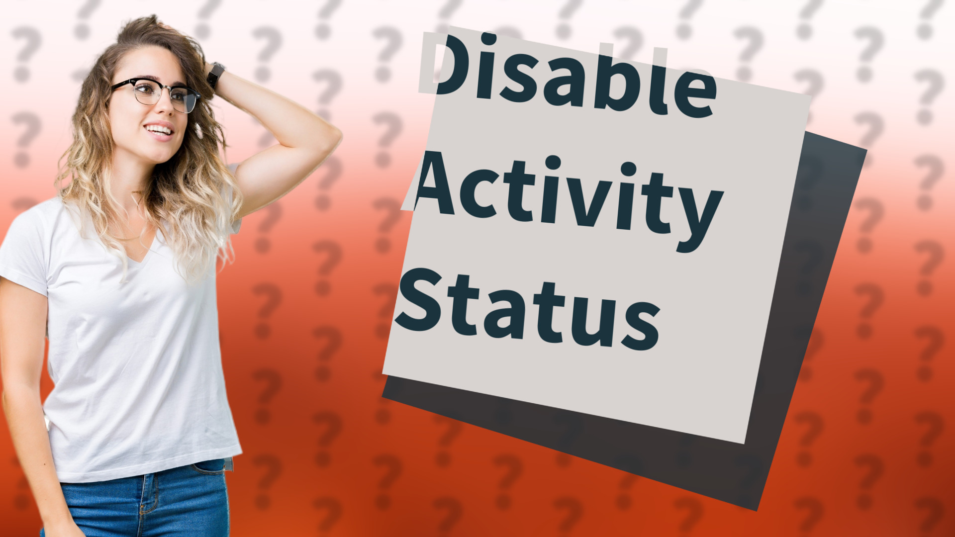 Disable Activity Status