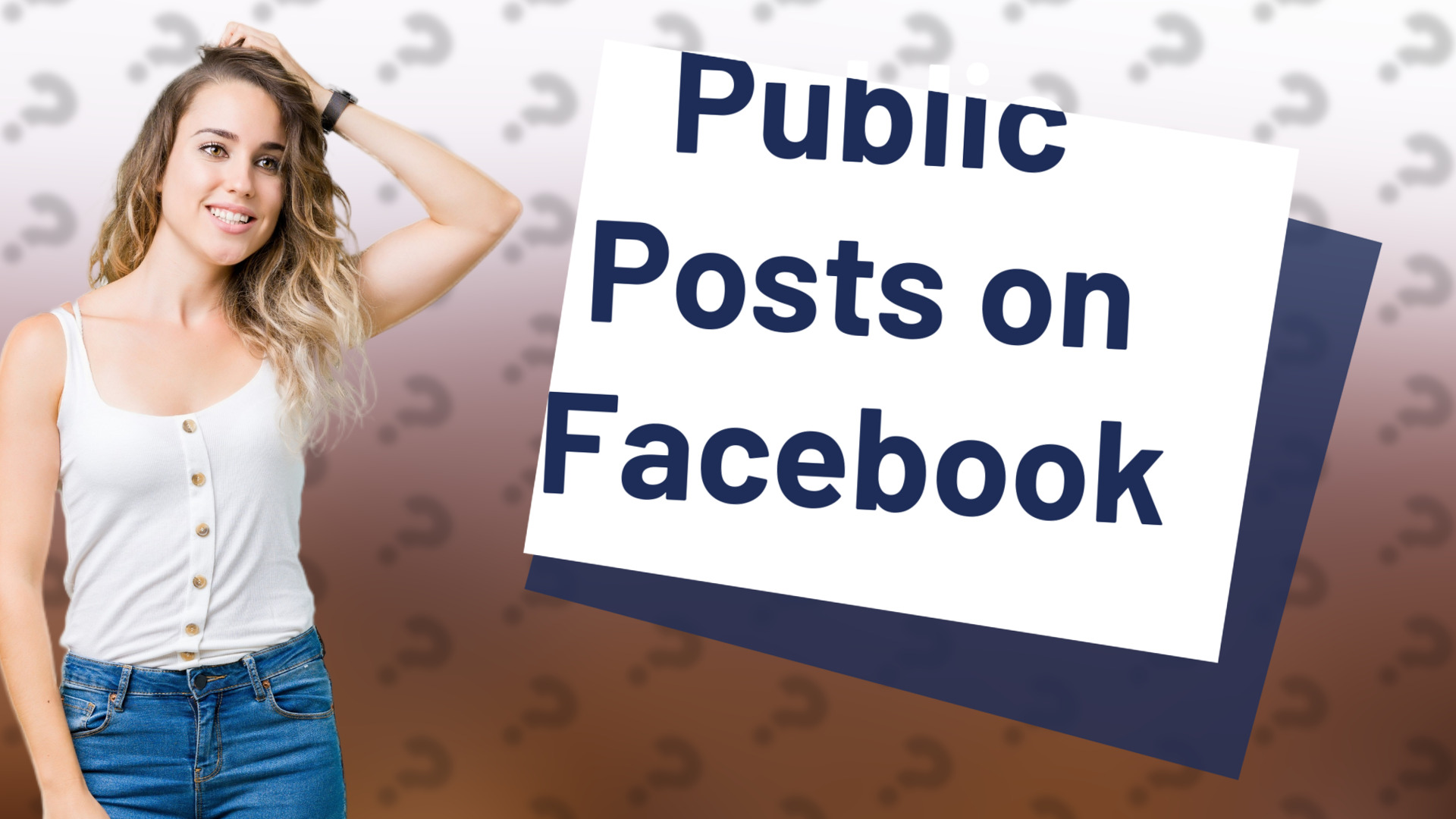Public Posts on Facebook