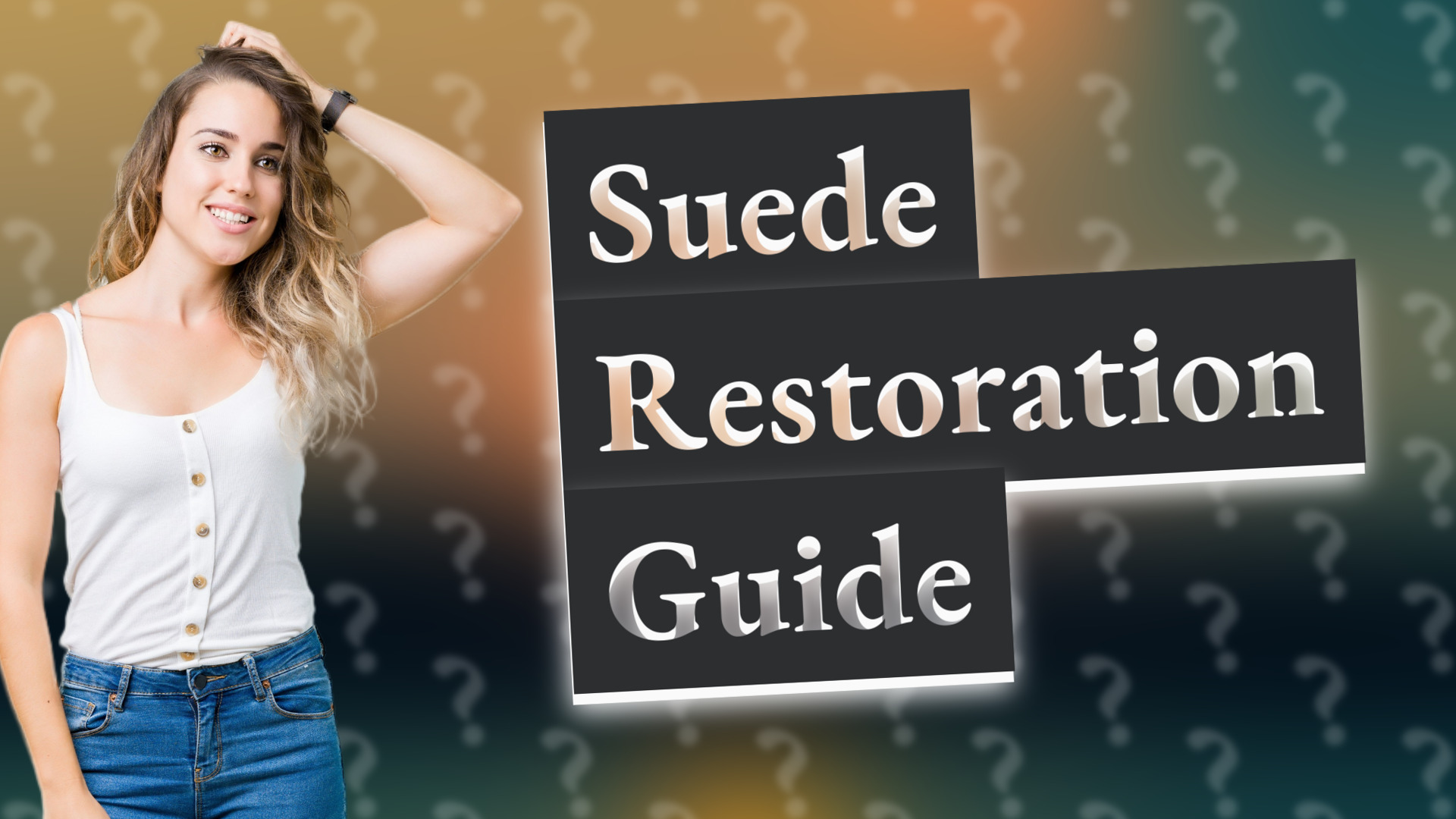 Suede Restoration Guide
