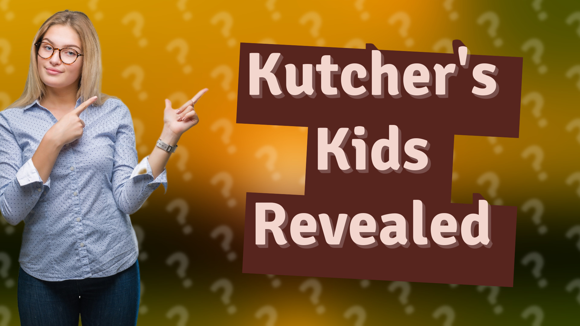 Kutcher's Kids Revealed