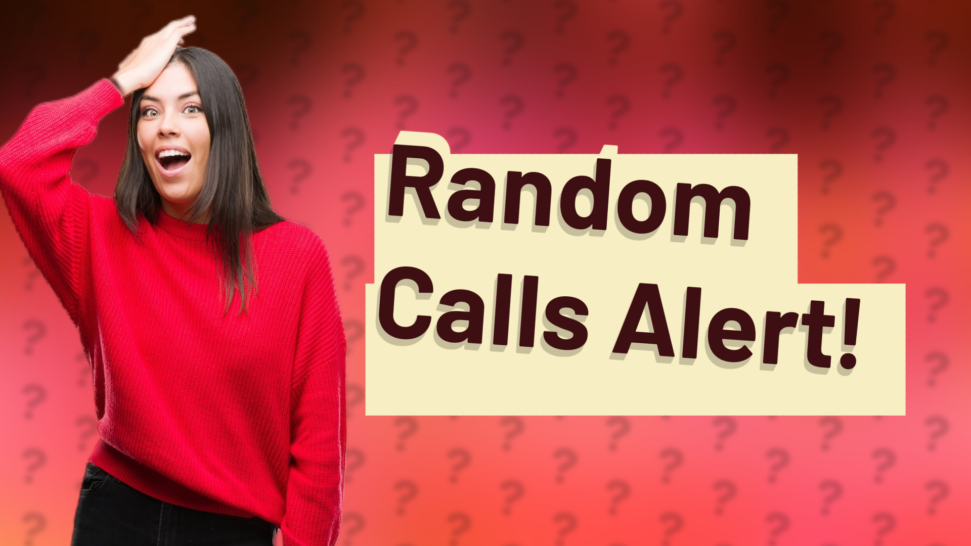 Random Calls Alert!