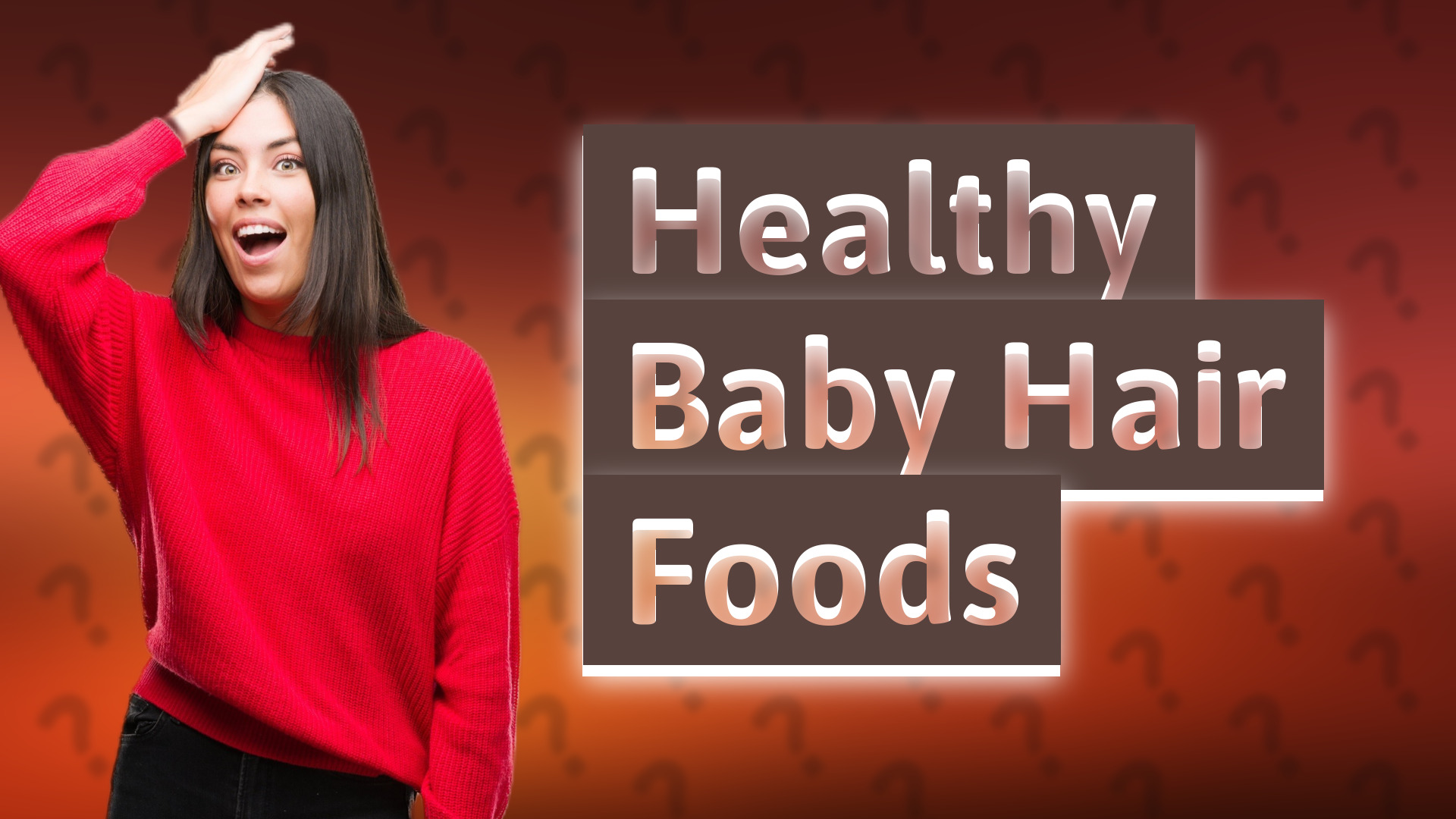 Healthy Baby Hair Foods