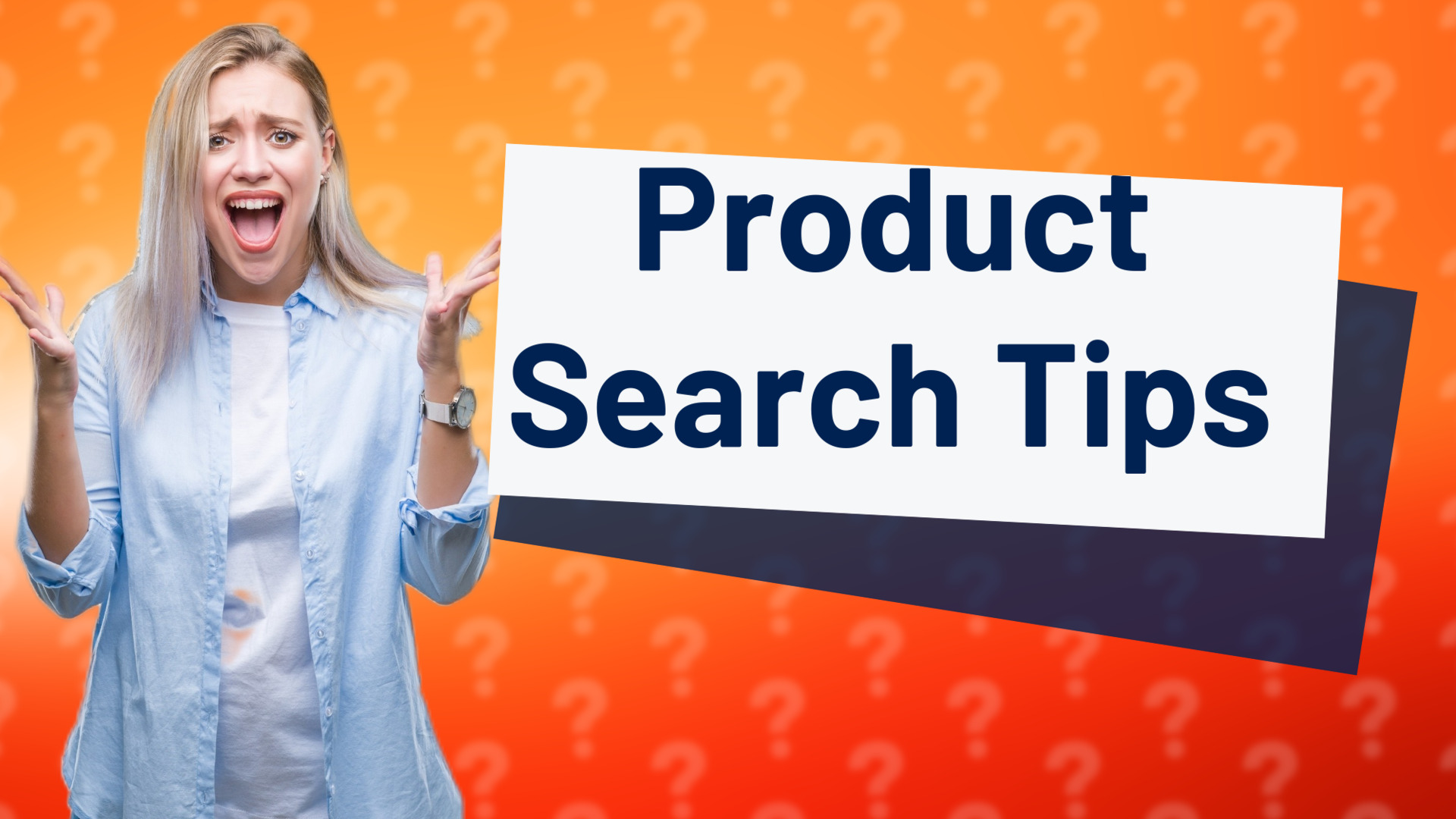 Product Search Tips