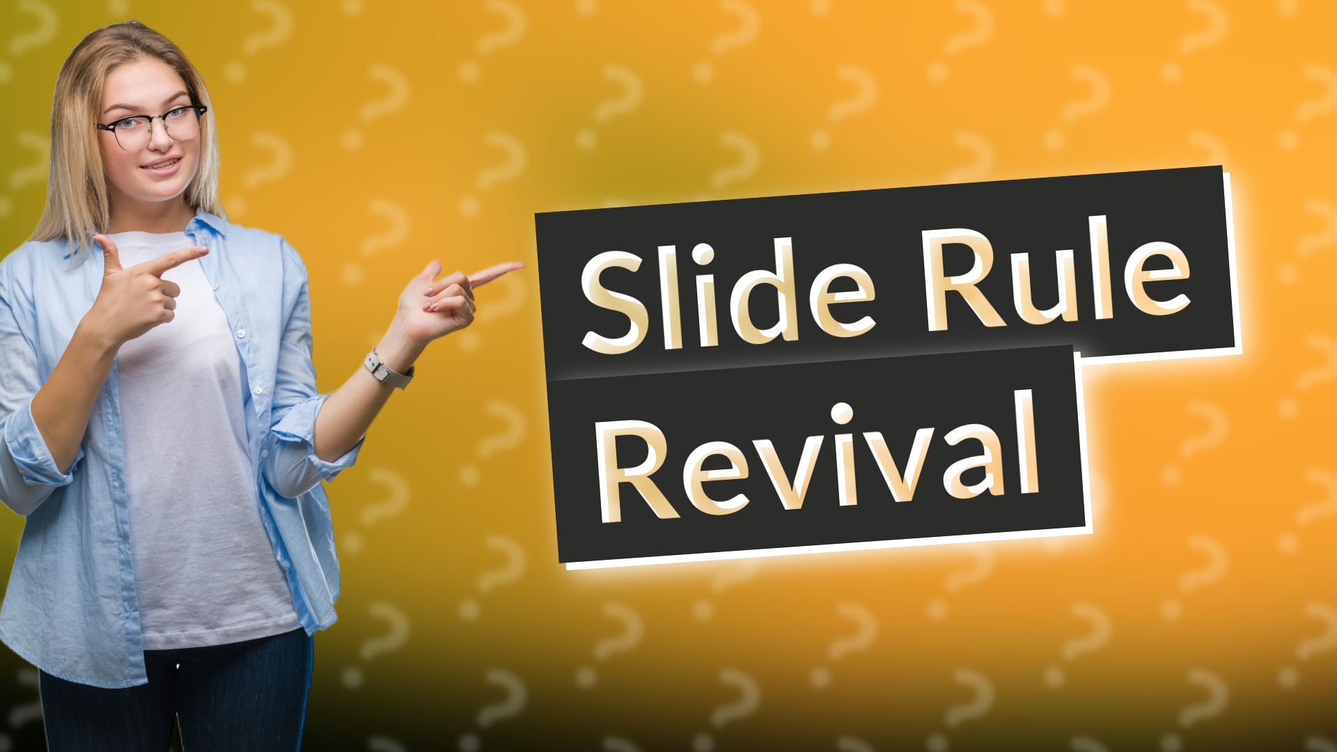 Slide Rule Revival