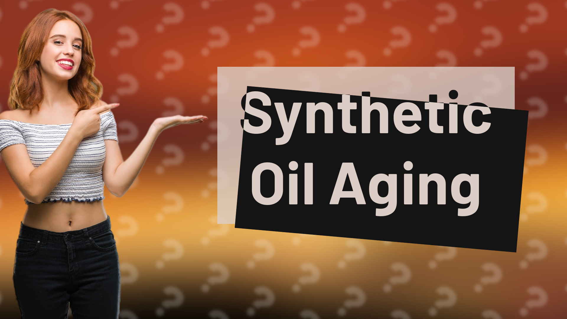 Synthetic Oil Aging