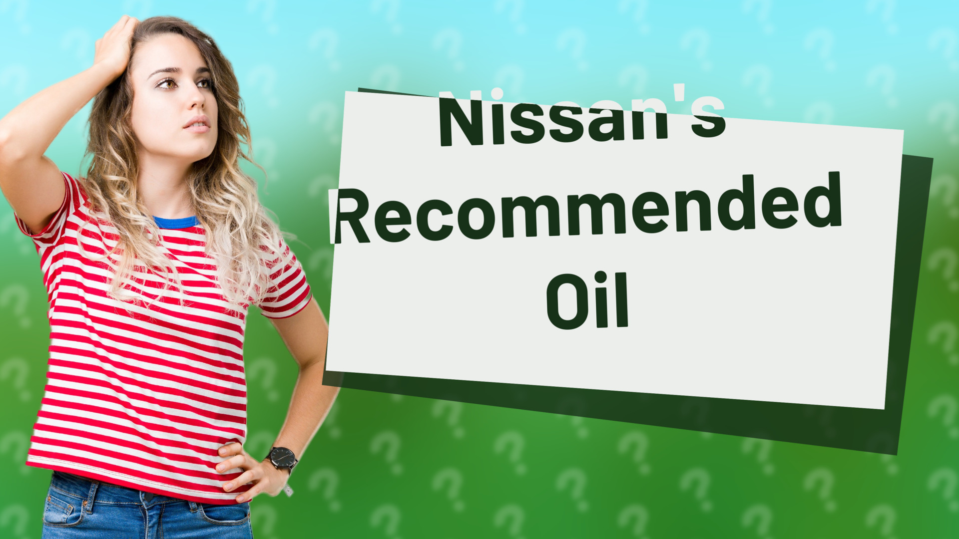 Nissan's Recommended Oil