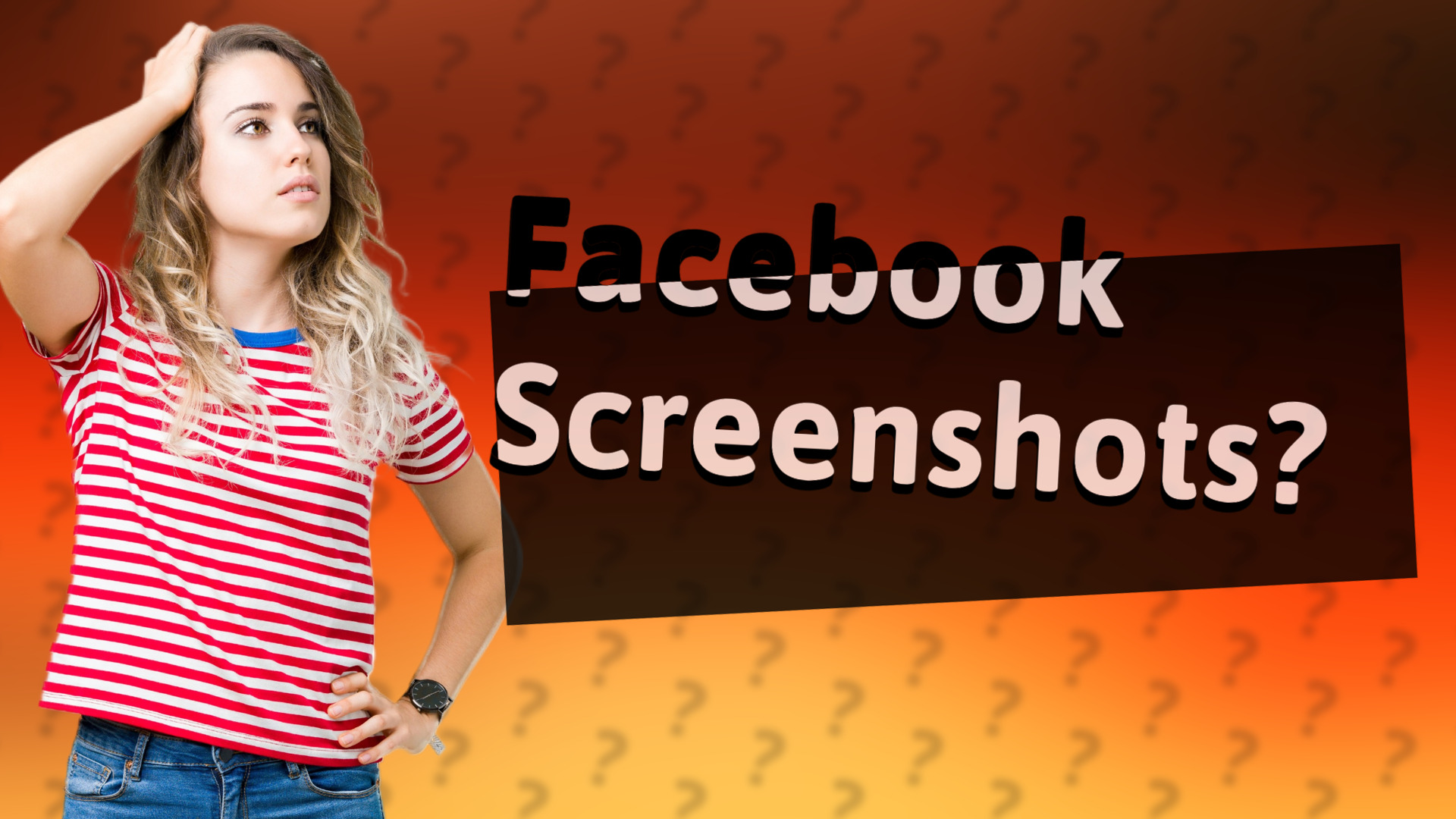 Facebook Screenshots?
