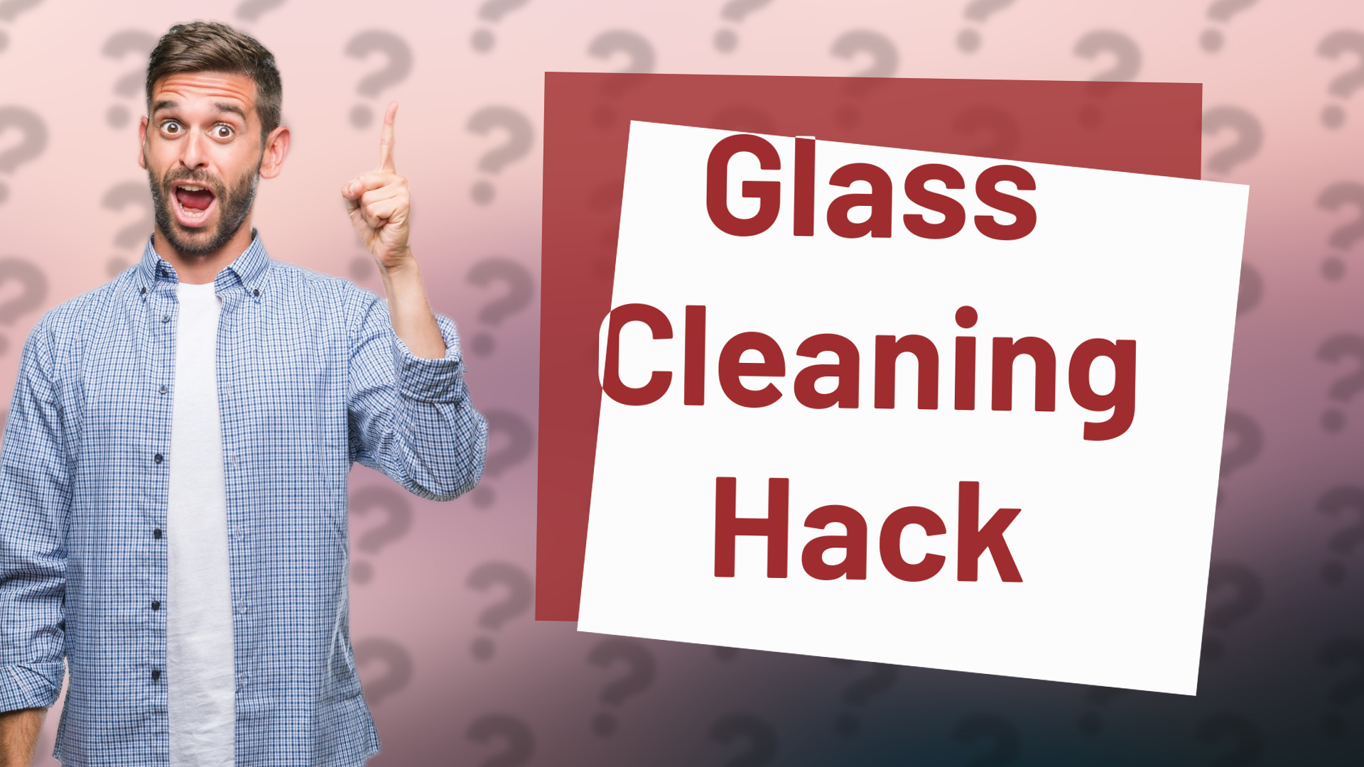 Glass Cleaning Hack