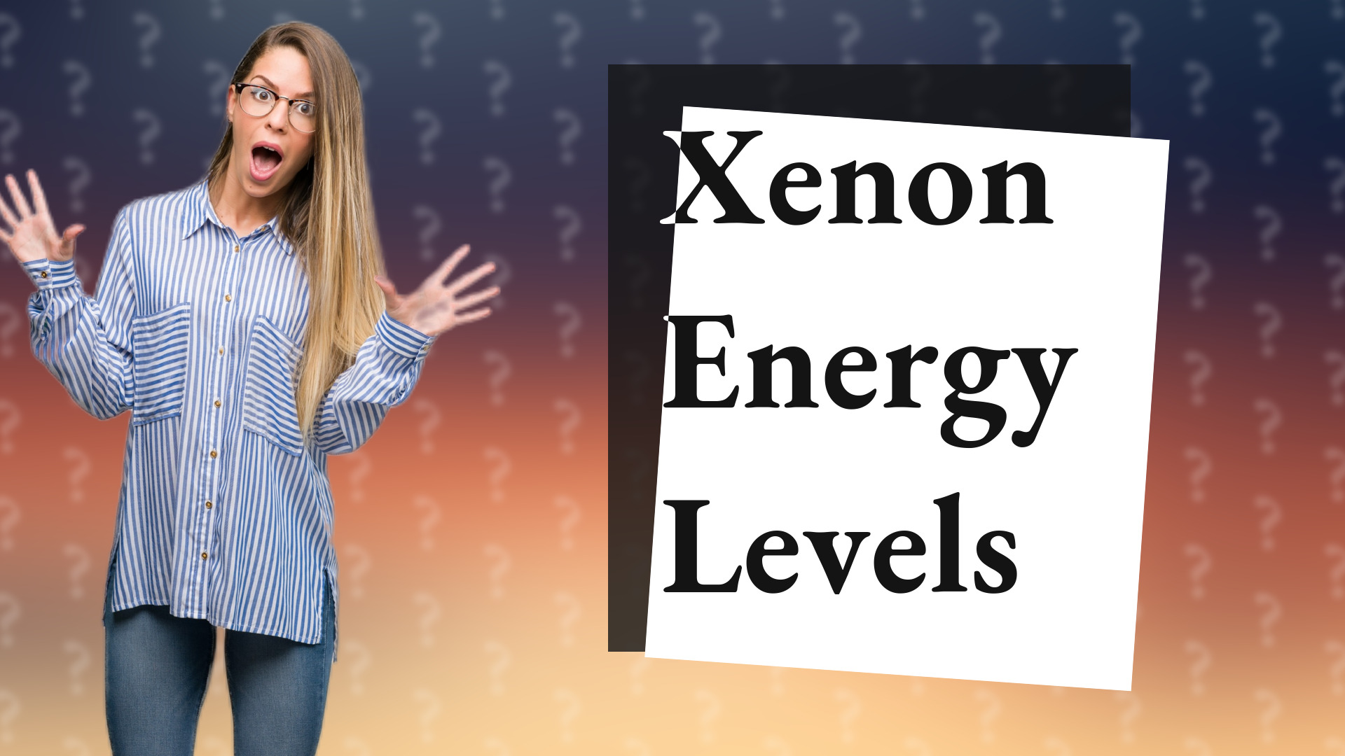Xenon Energy Levels