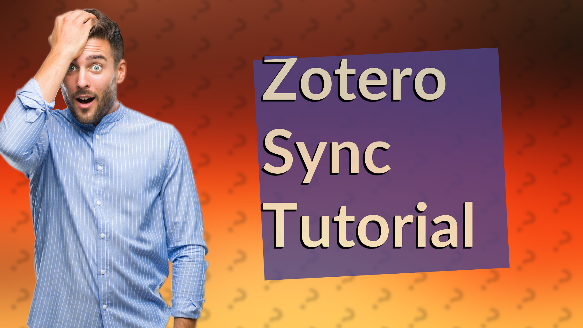 Zotero Sync Tutorial