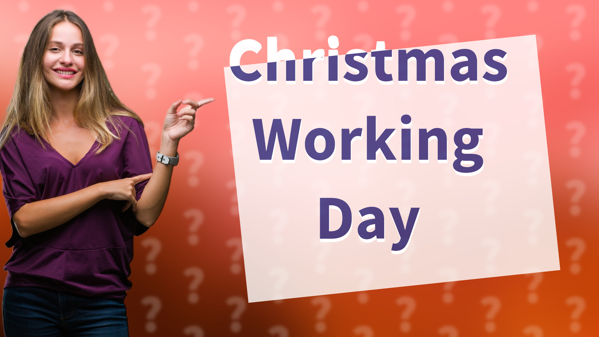 Christmas Working Day