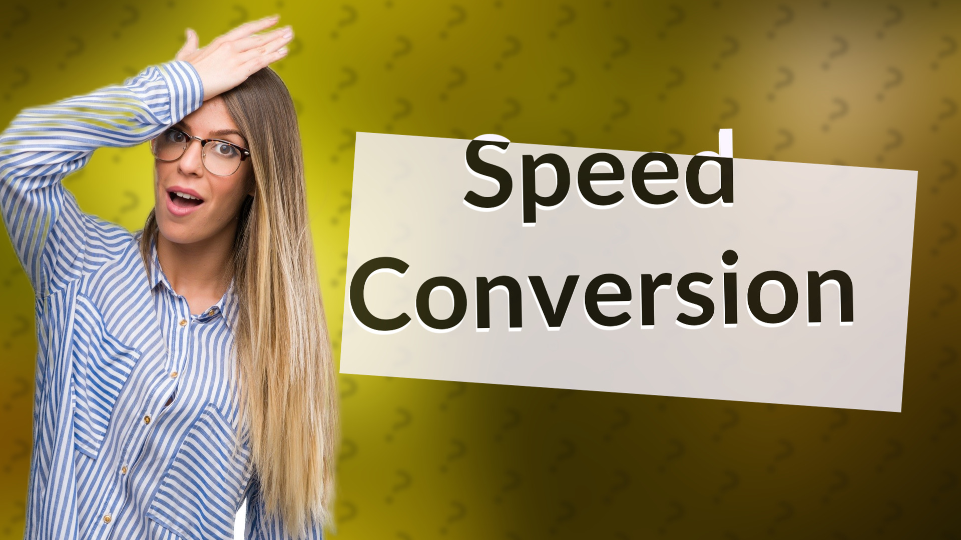Speed Conversion