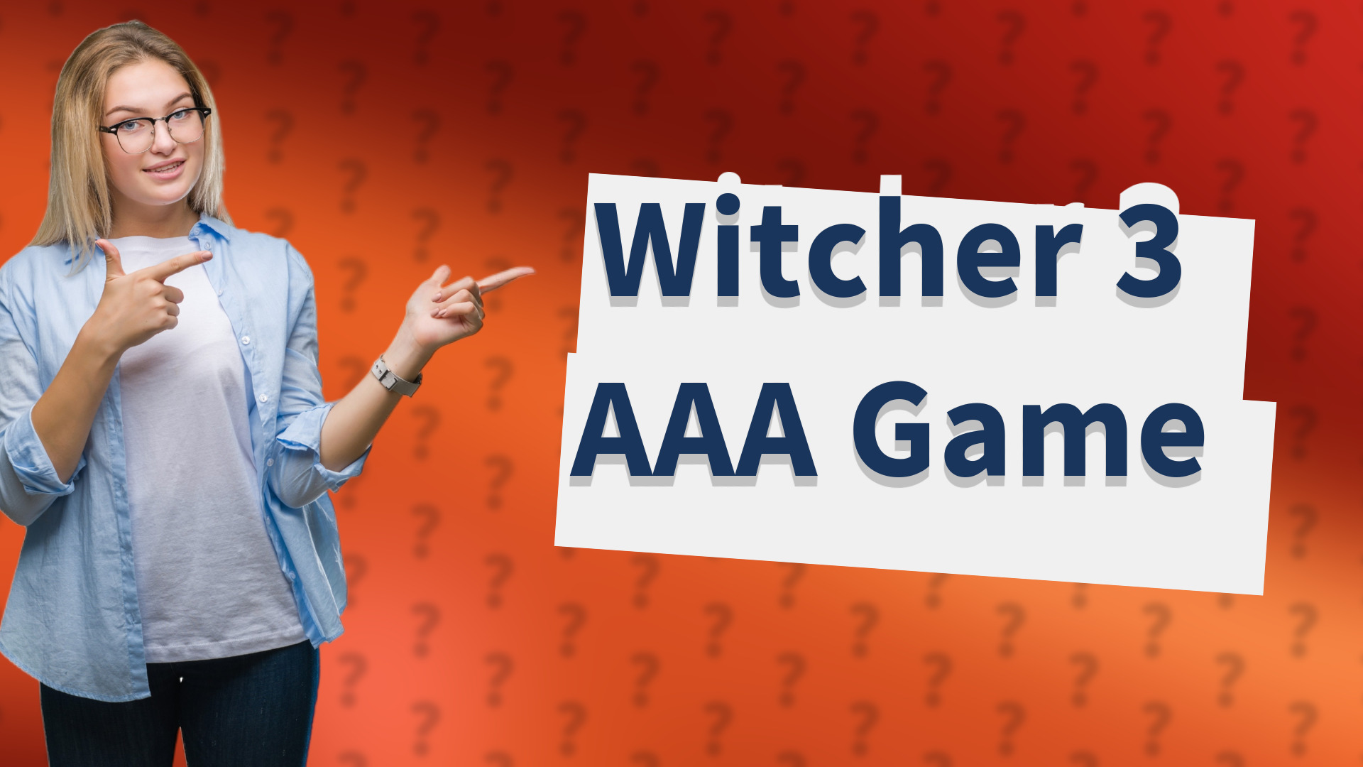 Witcher 3 AAA Game