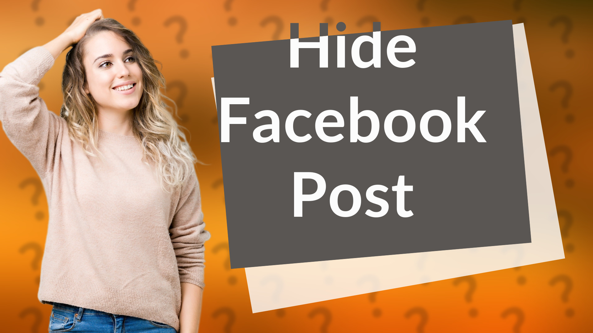 Hide Facebook Post