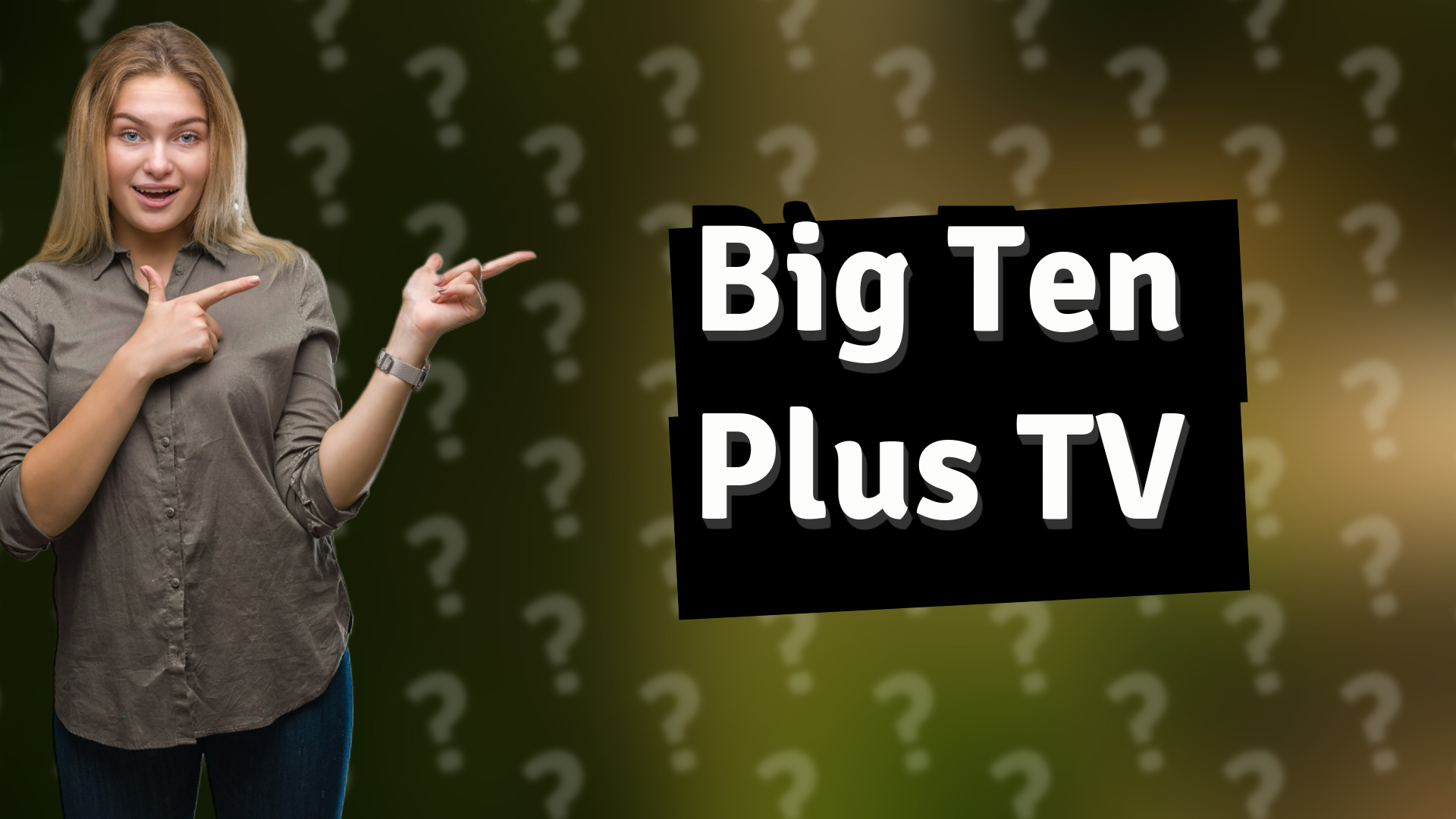 Big Ten Plus TV