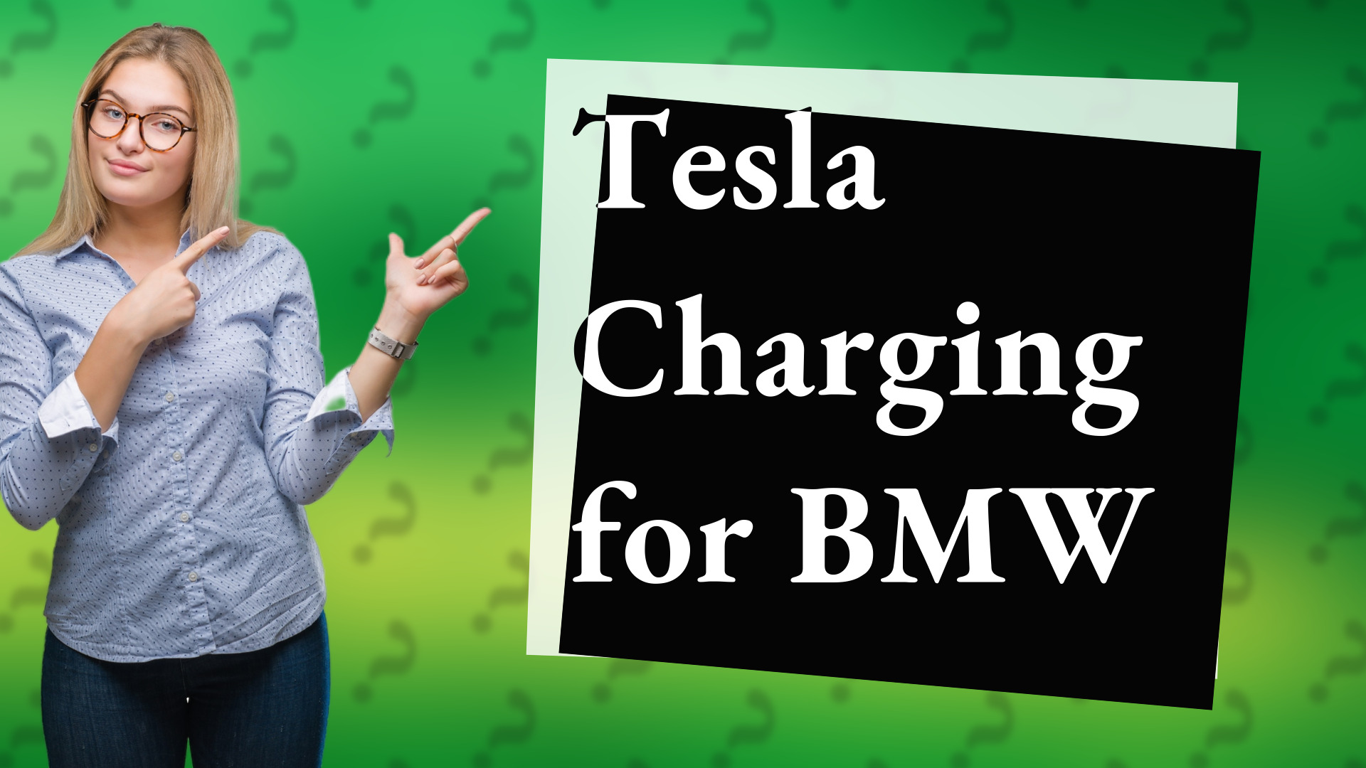 Tesla Charging for BMW