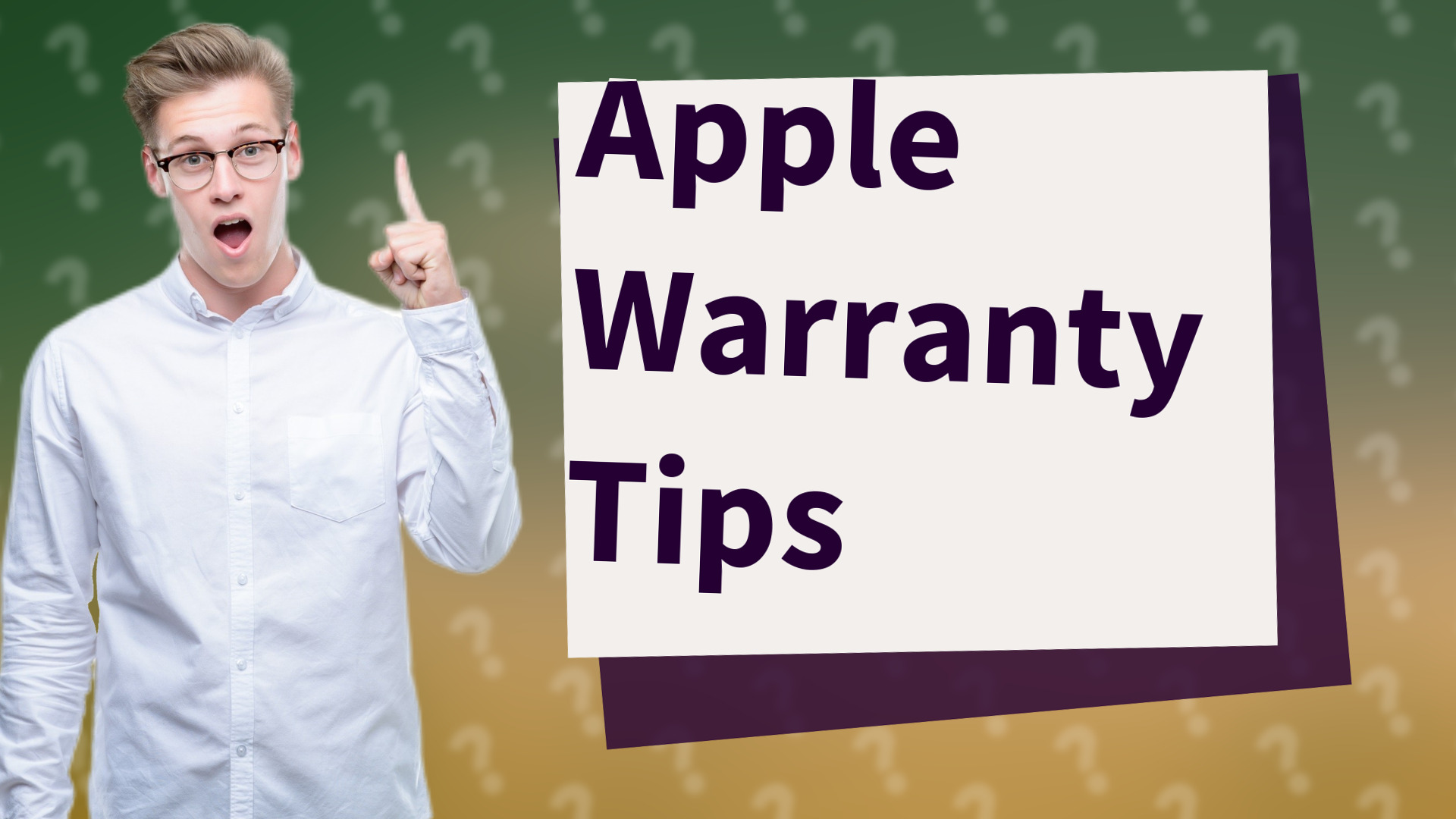 Apple Warranty Tips