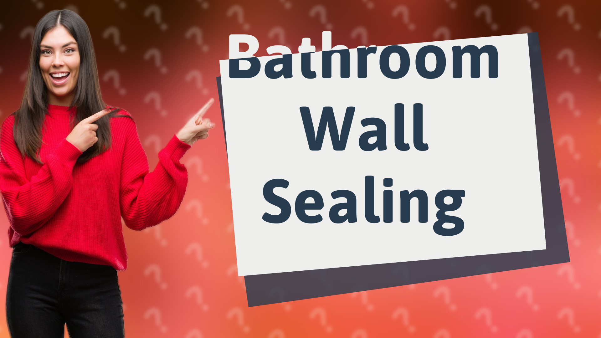 Bathroom Wall Sealing