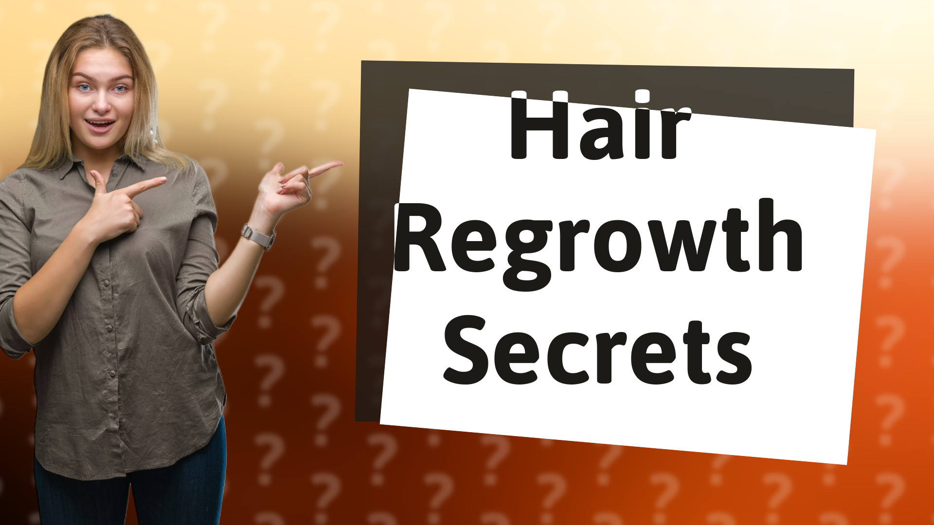 Hair Regrowth Secrets