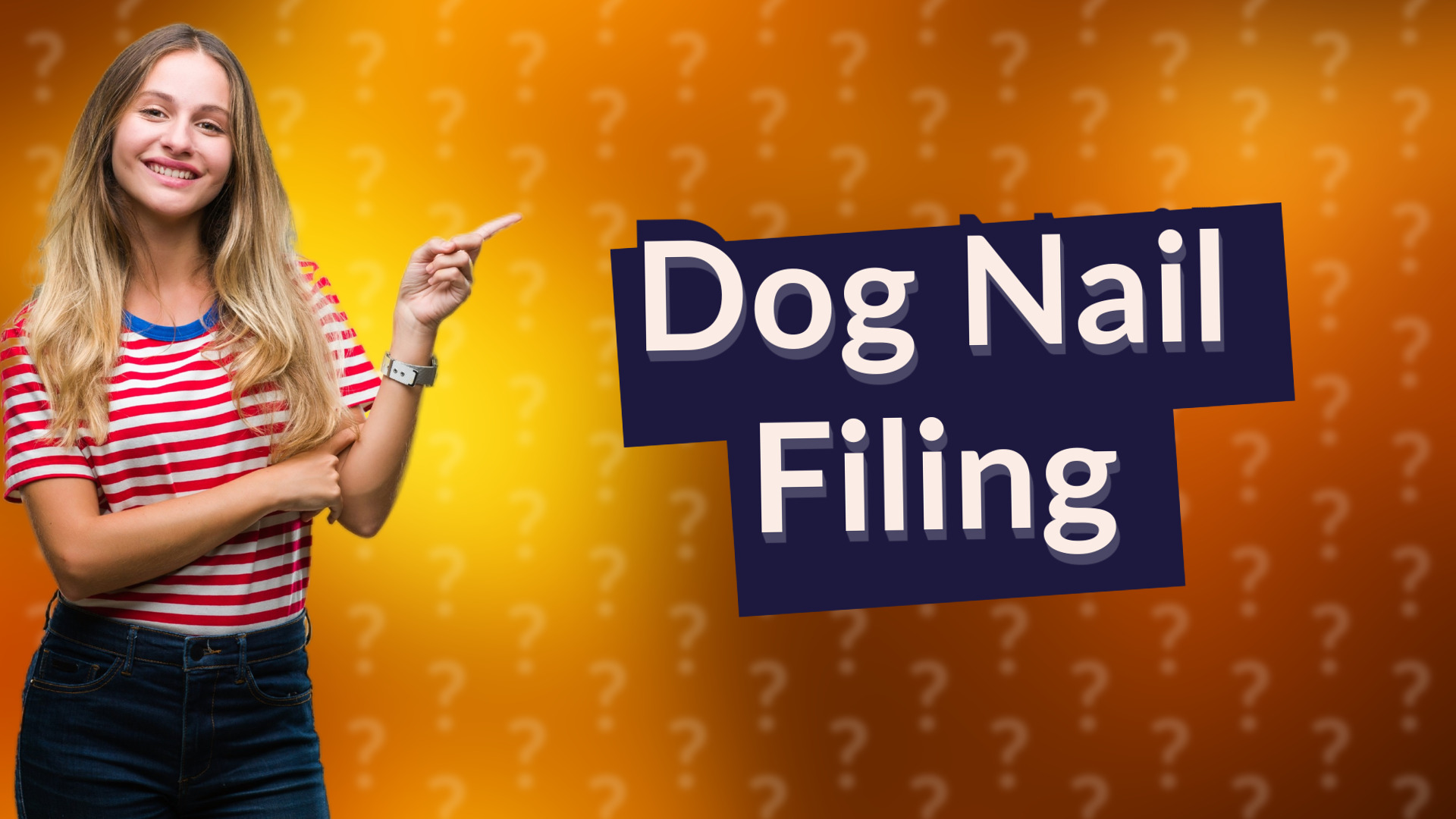Dog Nail Filing