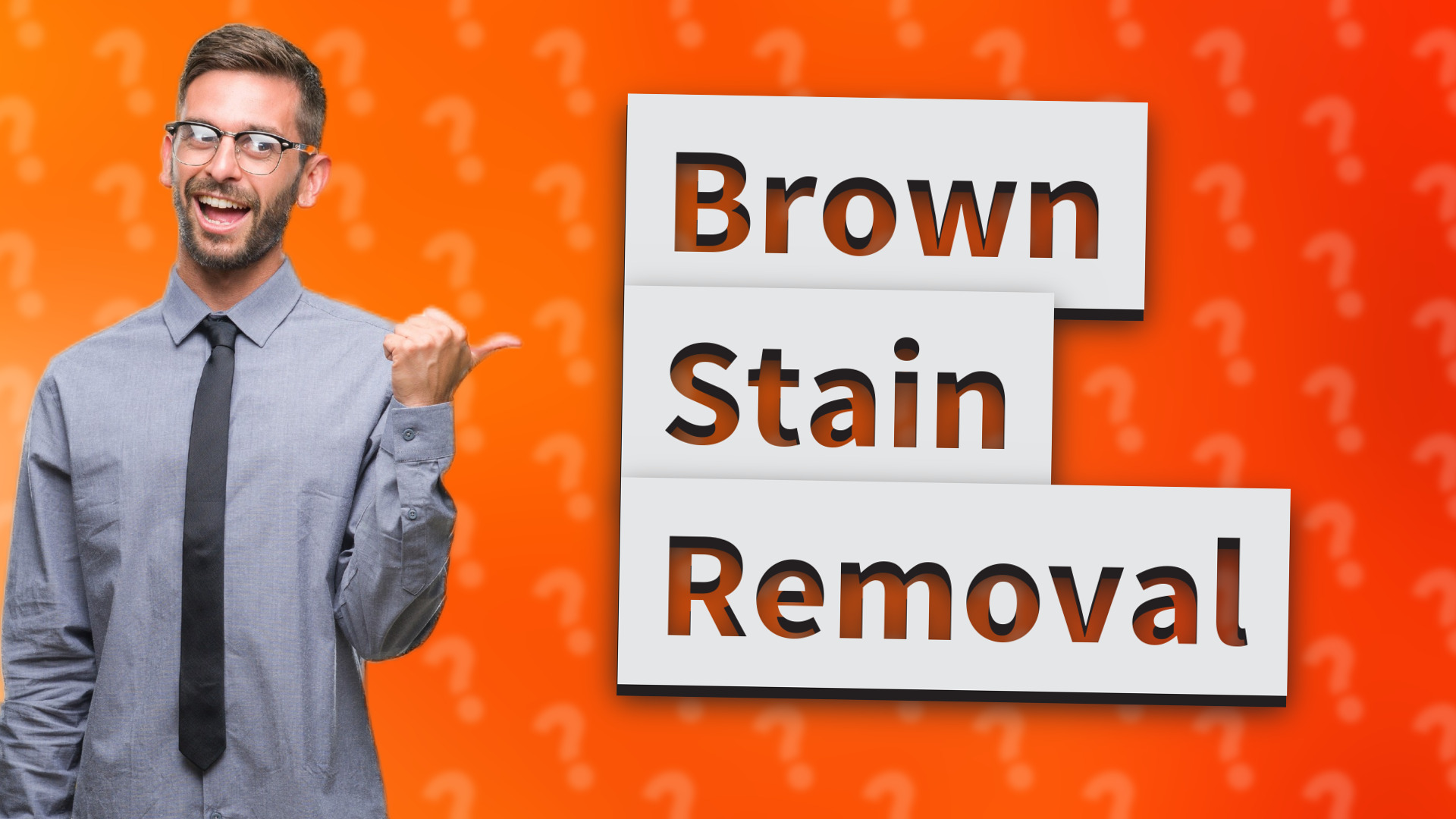 Brown Stain Removal