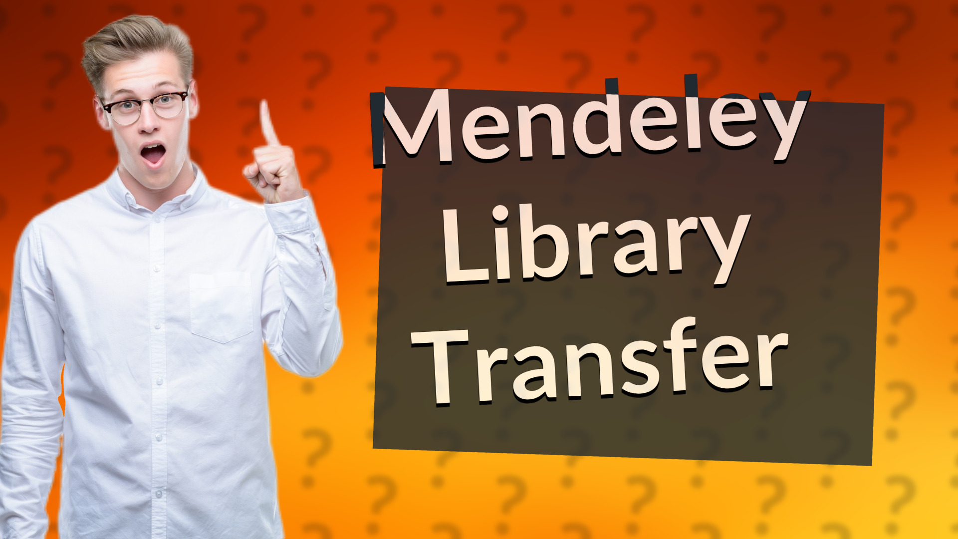Mendeley Library Transfer