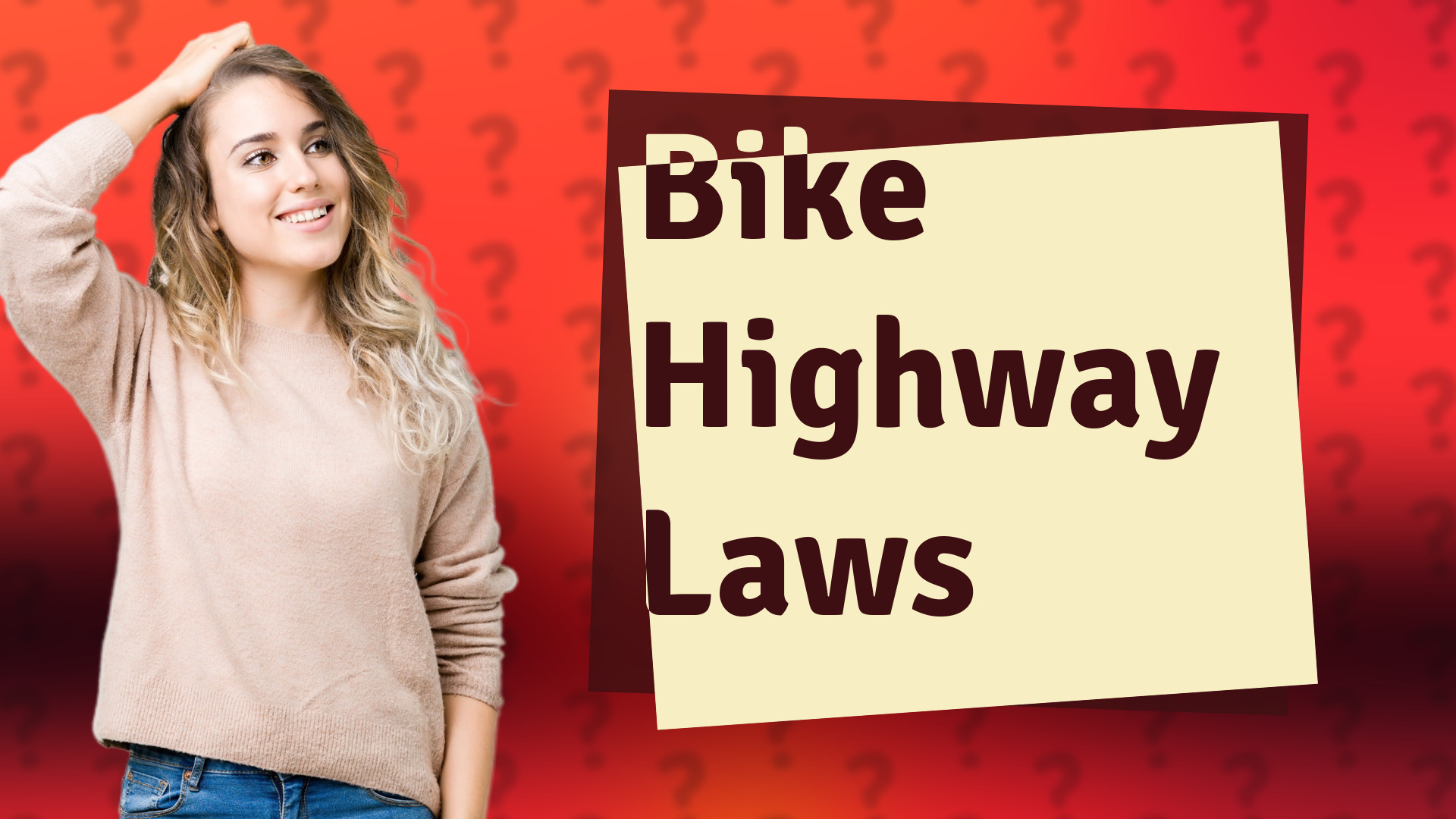 Bike Highway Laws