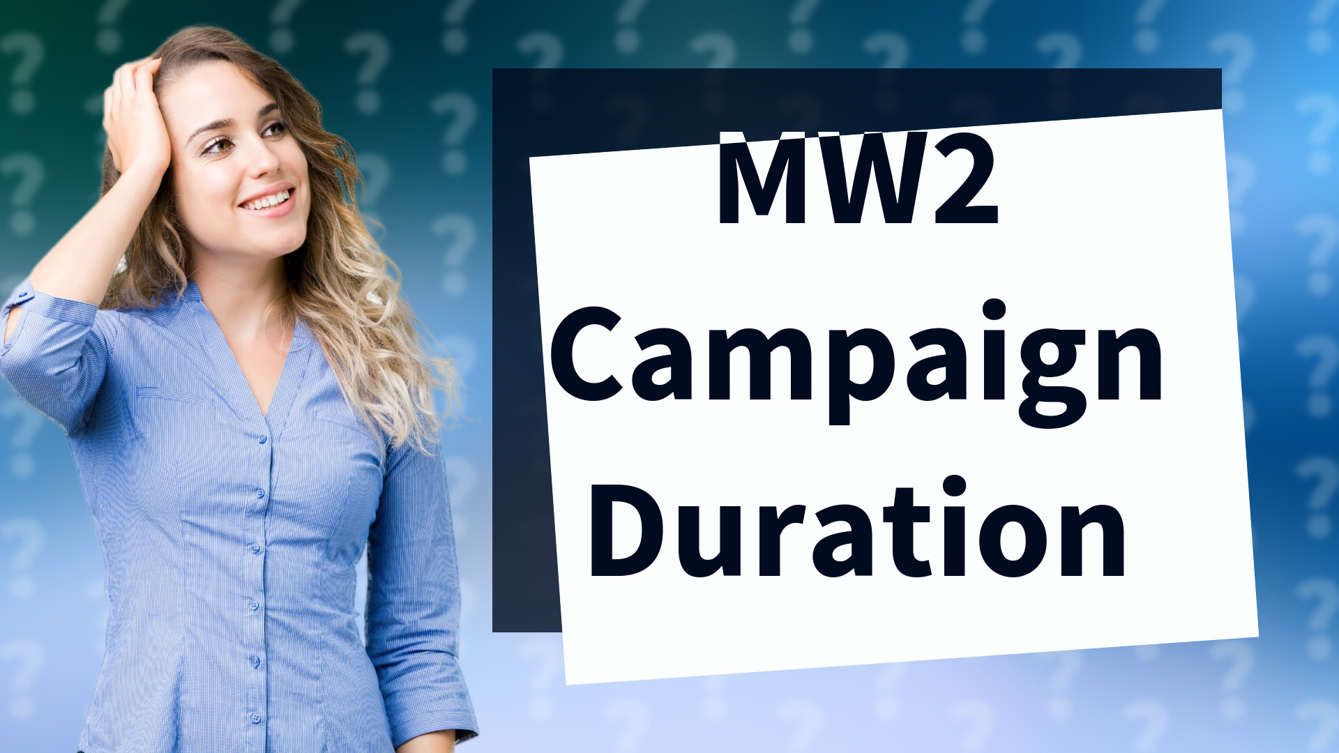 MW2 Campaign Duration