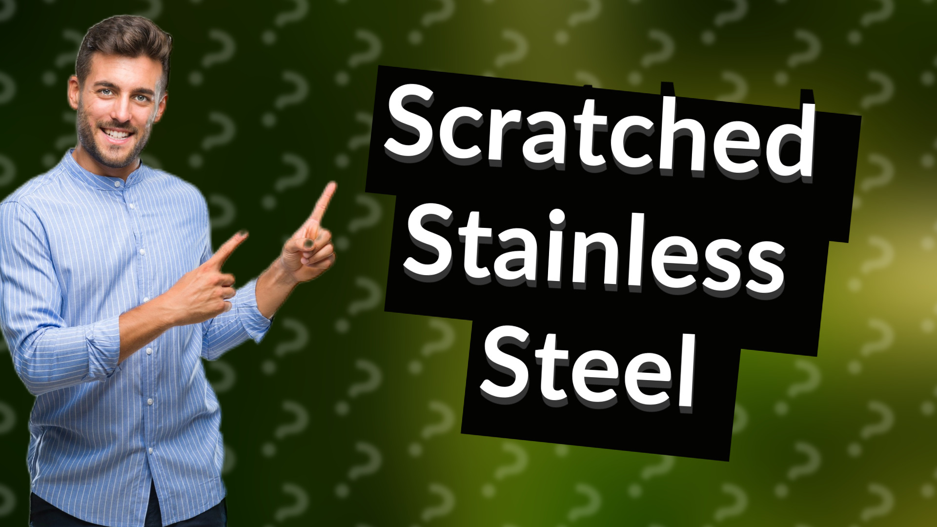 Scratched Stainless Steel
