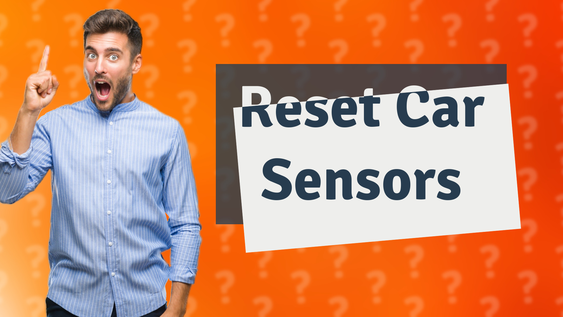 Reset Car Sensors