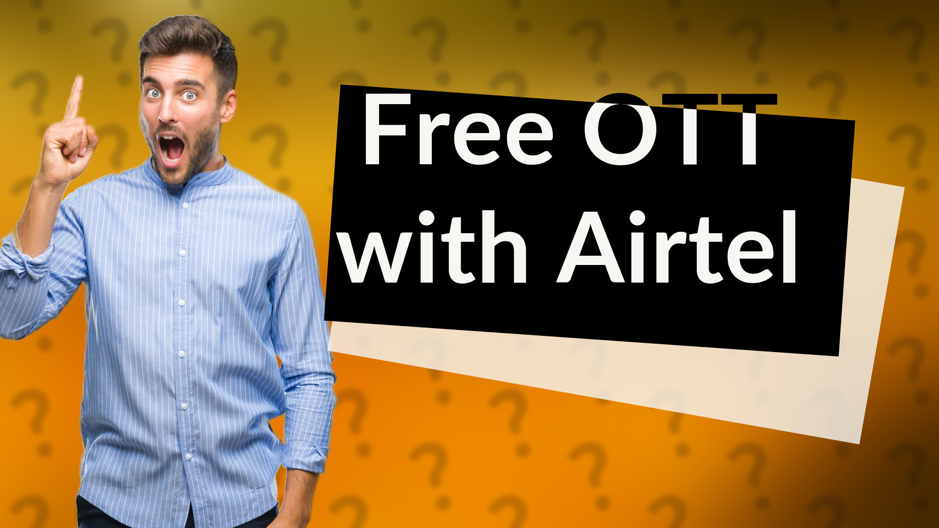 Free OTT with Airtel